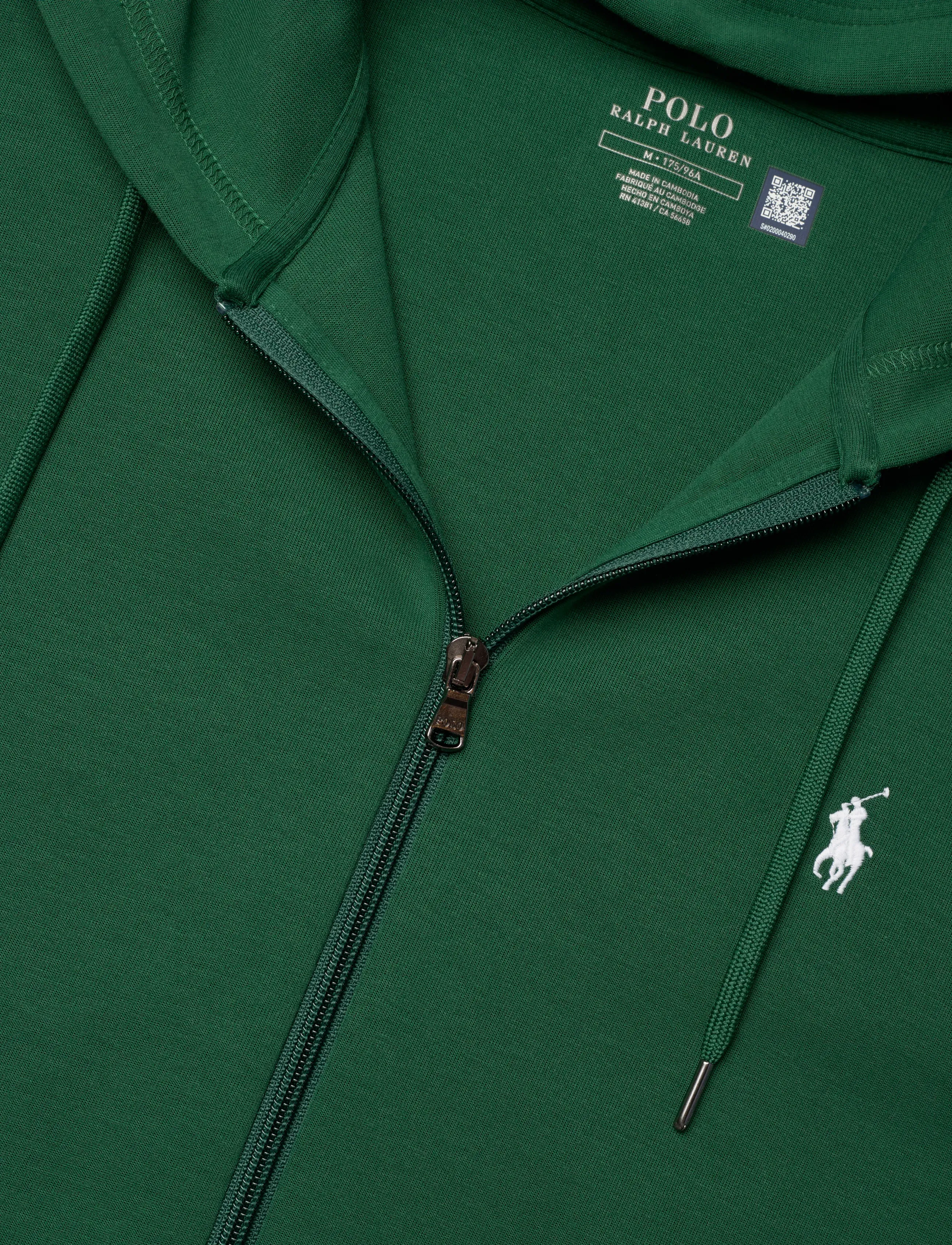 Polo Ralph Lauren - 30/1 DOUBLE KNT CVC-LSL-KNT - kapuutsiga dressipluusid - new forest/c1730 - 2