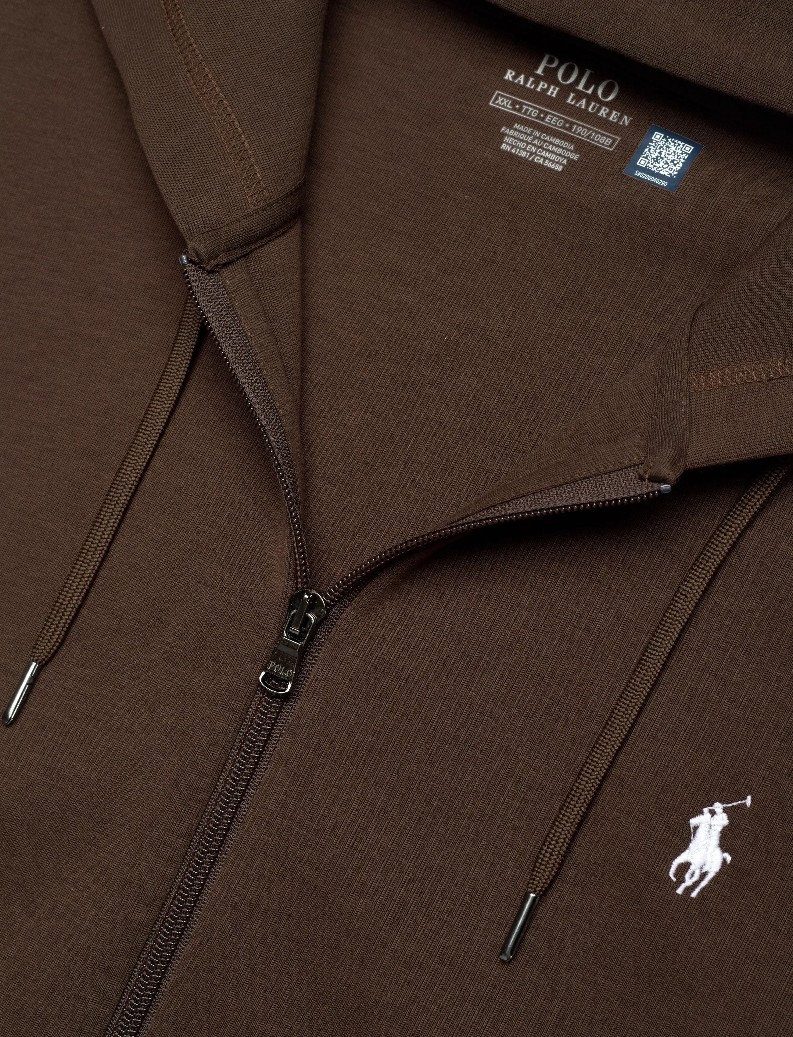 Polo Ralph Lauren - 30/1 DOUBLE KNT CVC-LSL-KNT - kapuutsiga dressipluusid - nutmeg brown/c173 - 2