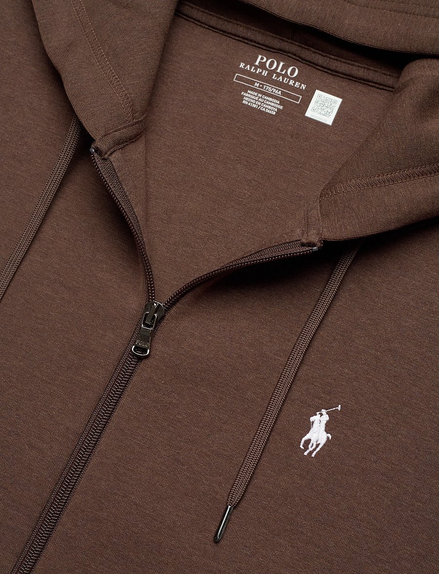Polo Ralph Lauren - 30/1 DOUBLE KNT CVC-LSL-KNT - sweats à capuche - nutmeg brown heat - 2