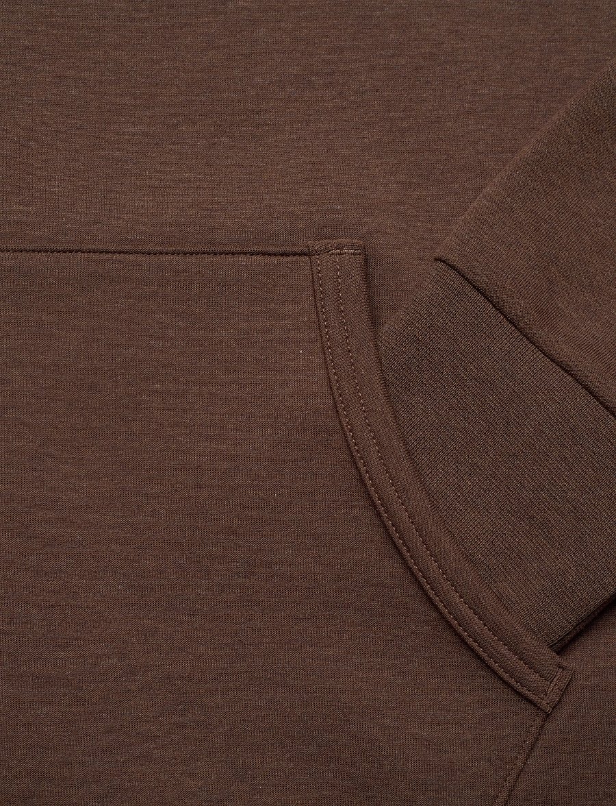Polo Ralph Lauren - 30/1 DOUBLE KNT CVC-LSL-KNT - sweats à capuche - nutmeg brown heat - 3