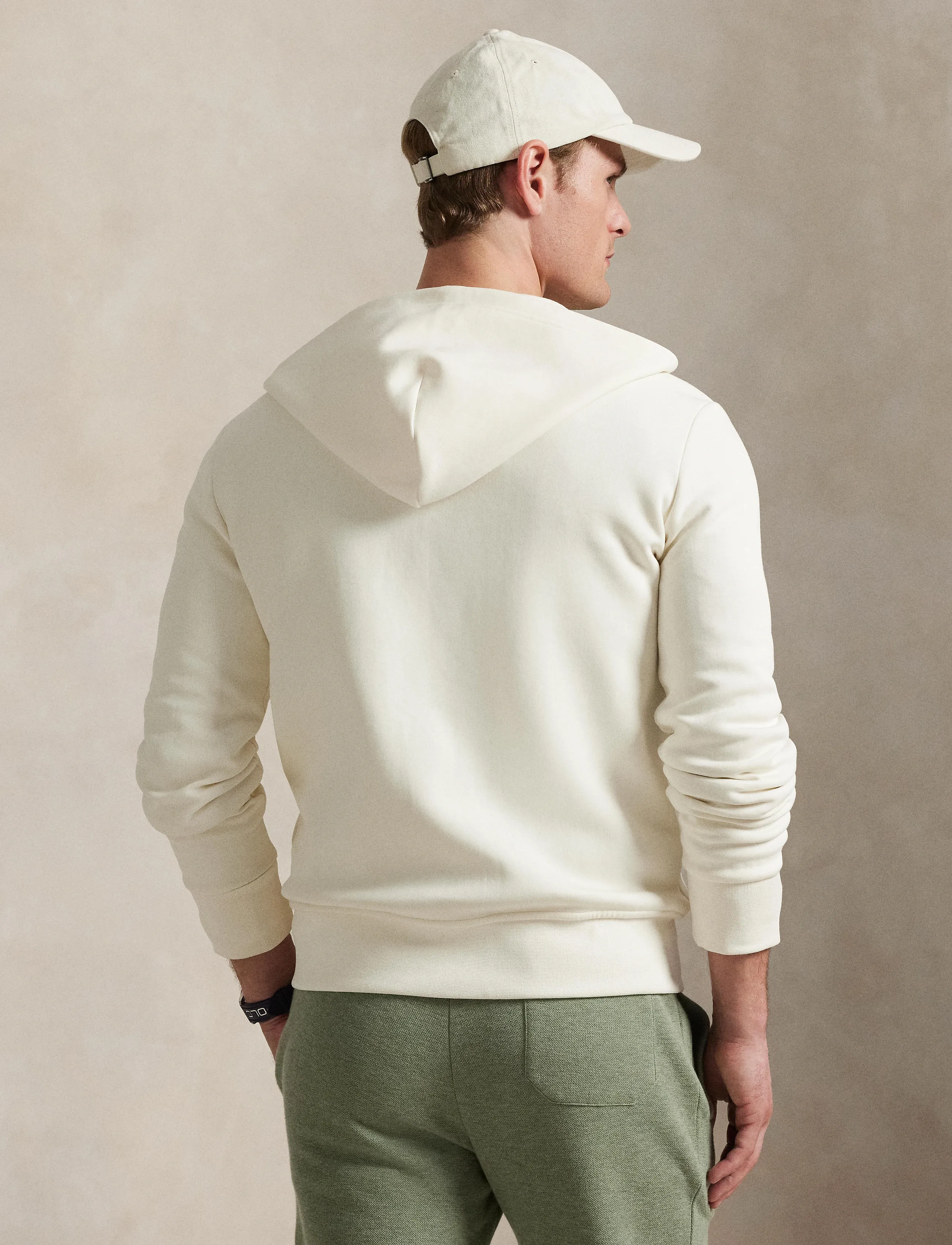 Polo Ralph Lauren - 30/1 DOUBLE KNT CVC-LSL-KNT - džemperiai su gobtuvu - pale cream - 2