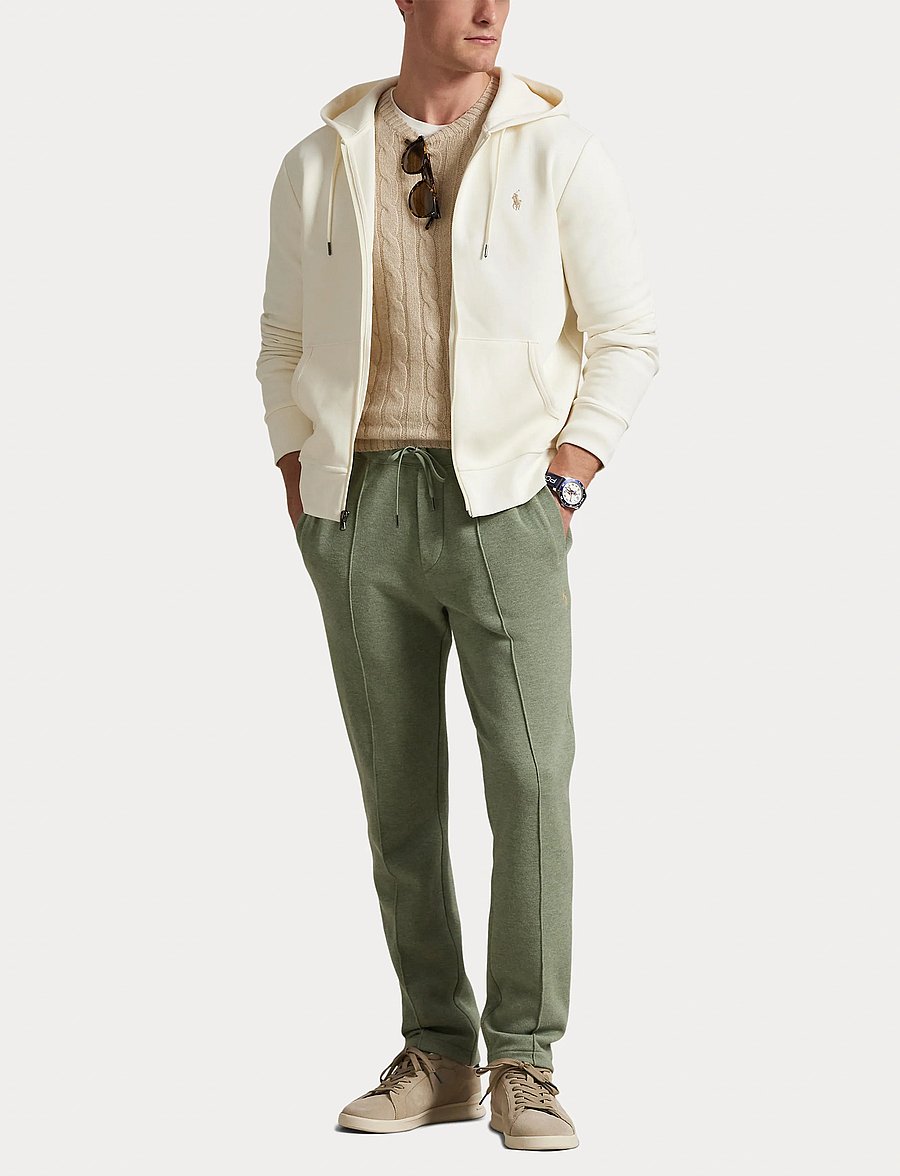 Polo Ralph Lauren - 30/1 DOUBLE KNT CVC-LSL-KNT - džemperiai su gobtuvu - pale cream - 4