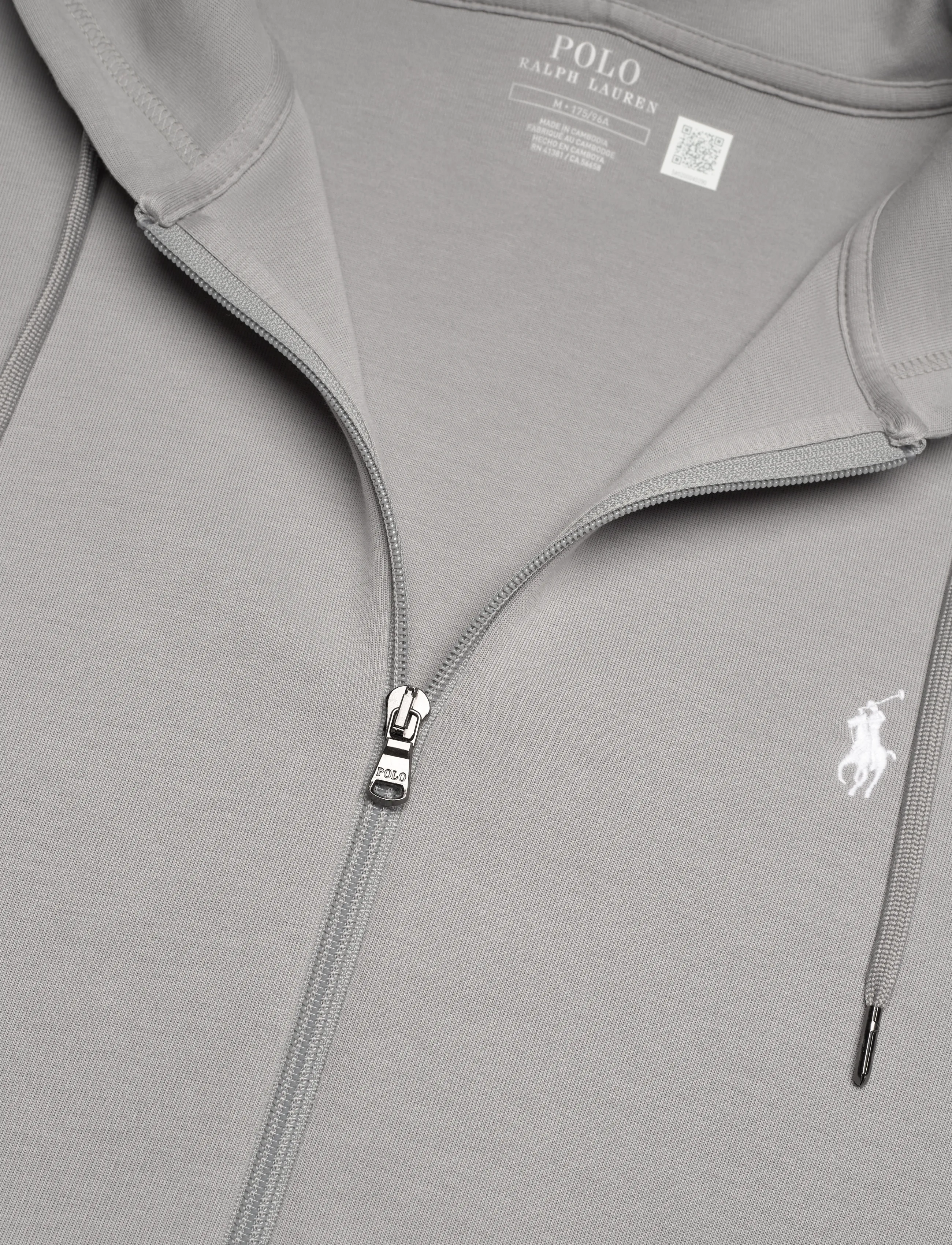 Polo Ralph Lauren - 30/1 DOUBLE KNT CVC-LSL-KNT - hættetrøjer - soft grey/c1730 - 2