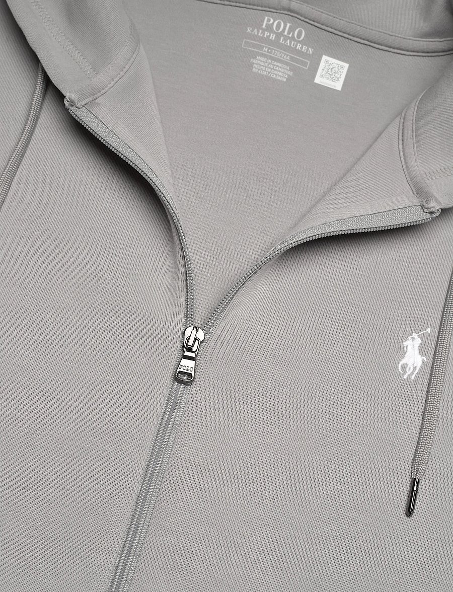 Polo Ralph Lauren - Double-Knit Full-Zip Hoodie - hoodies - soft grey/c1730 - 2