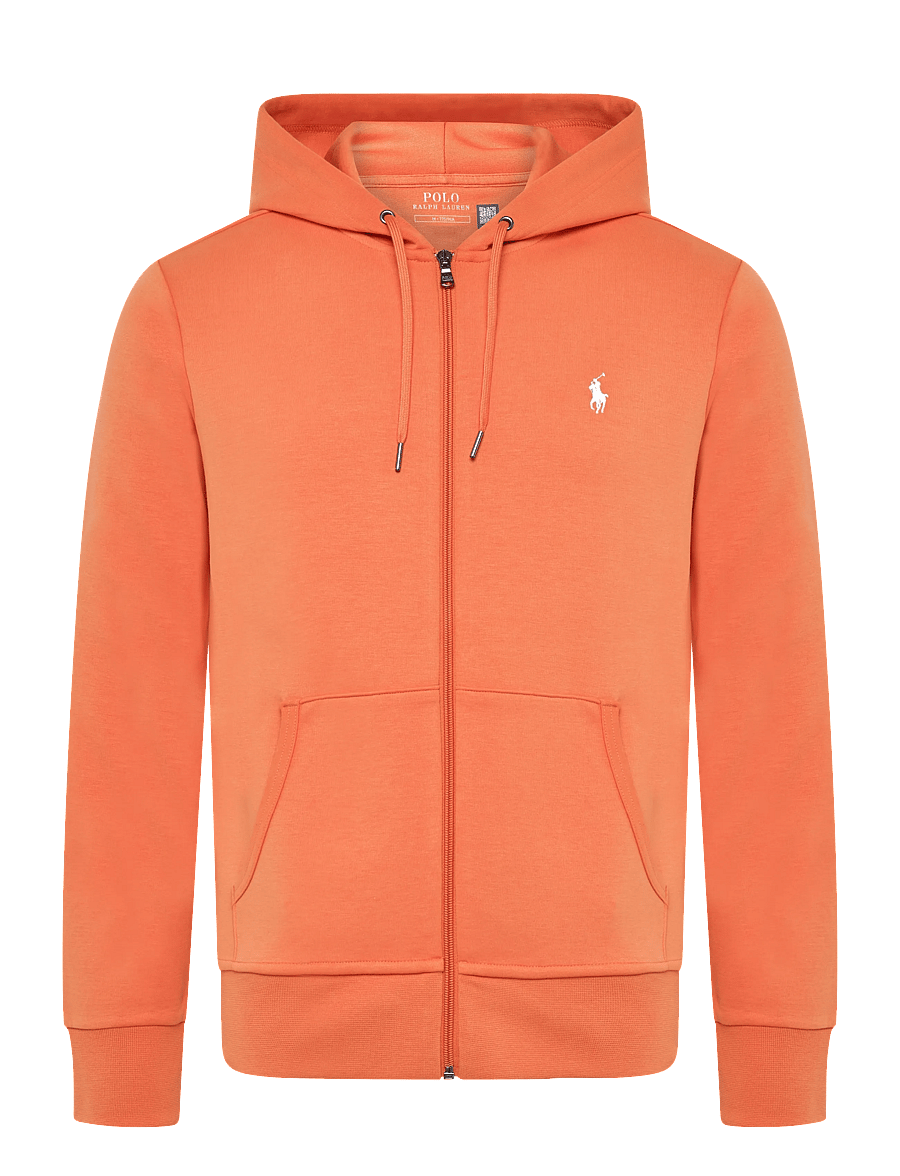 Polo Ralph Lauren - Double-Knit Full-Zip Hoodie - hættetrøjer - solar sky/c1730 - 1
