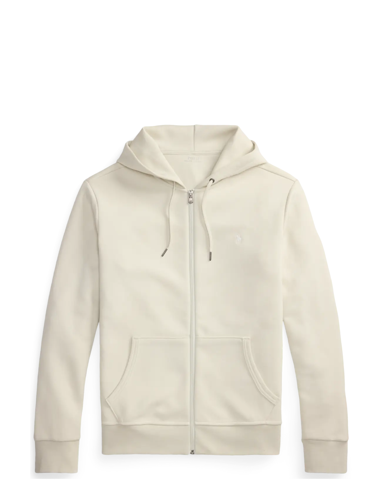 Polo Ralph Lauren 30/1 DOUBLE KNT CVC-LSL-KNT - Kapuzenpullover - STONE PEBBLE/C173 / cream