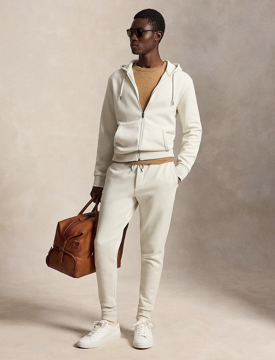 Polo Ralph Lauren - Double-Knit Full-Zip Hoodie - kapuzenpullover - stone pebble/c173 - 5
