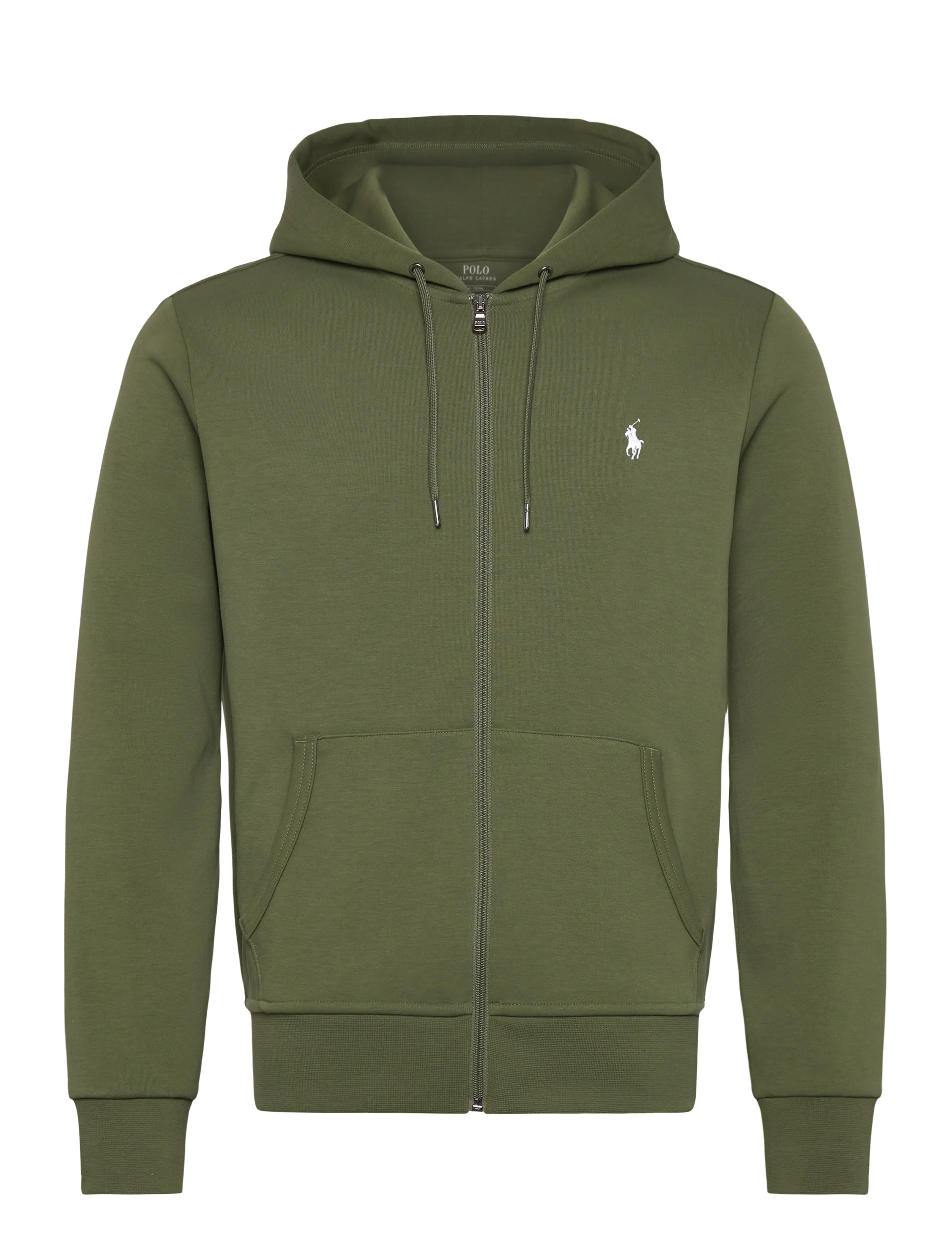 Polo Ralph Lauren Double-Knit Full-Zip Hoodie - Kapuutsiga dressipluusid - SUPPLY OLIVE/C173 / khaki/green