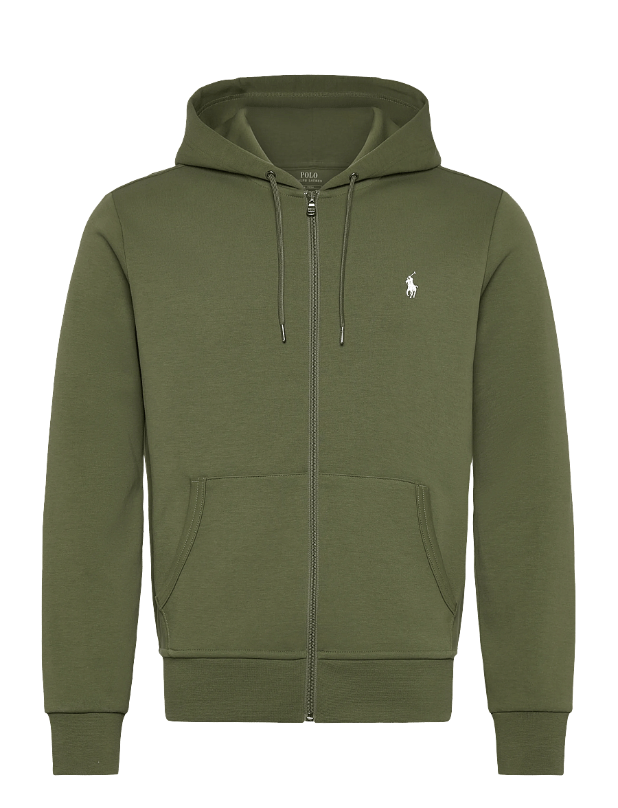 Polo Ralph Lauren - 30/1 DOUBLE KNT CVC-LSL-KNT - hoodies - supply olive/c173 - 0
