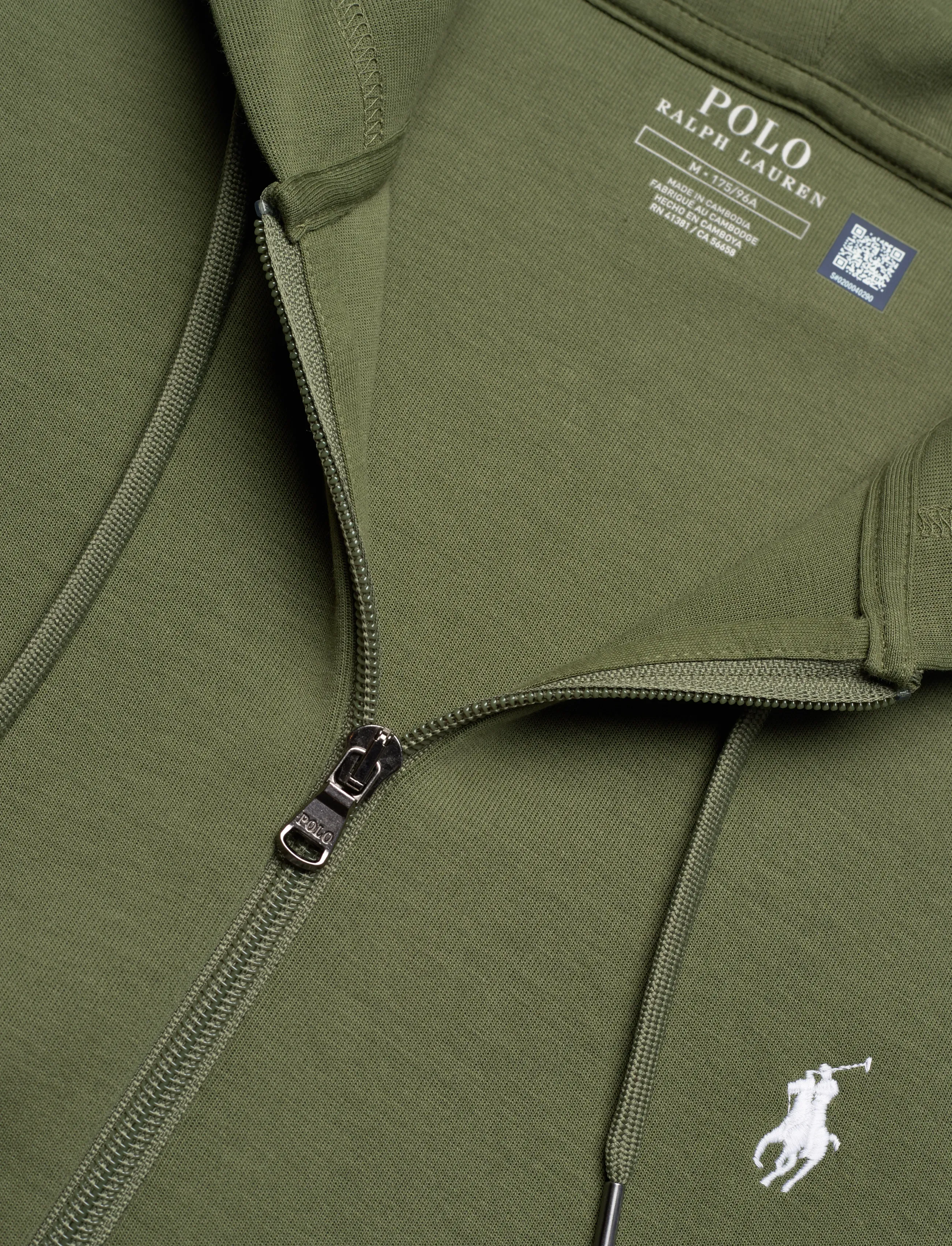 Polo Ralph Lauren - 30/1 DOUBLE KNT CVC-LSL-KNT - hættetrøjer - supply olive/c173 - 2