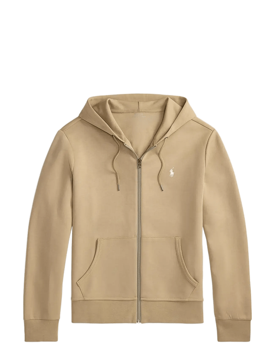 Polo Ralph Lauren - Double-Knit Full-Zip Hoodie - kapuzenpullover - surrey tan/c1730 - 1