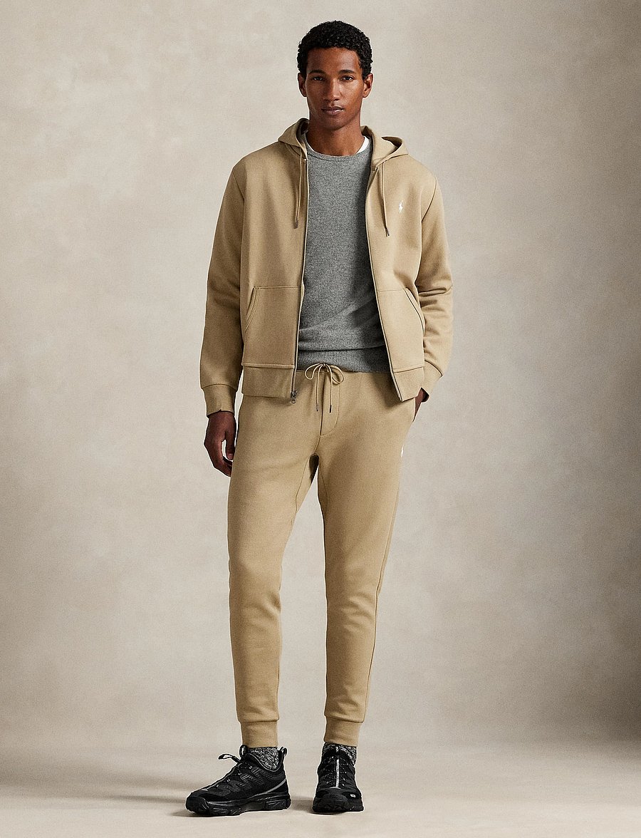 Polo Ralph Lauren - Double-Knit Full-Zip Hoodie - kapuzenpullover - surrey tan/c1730 - 0