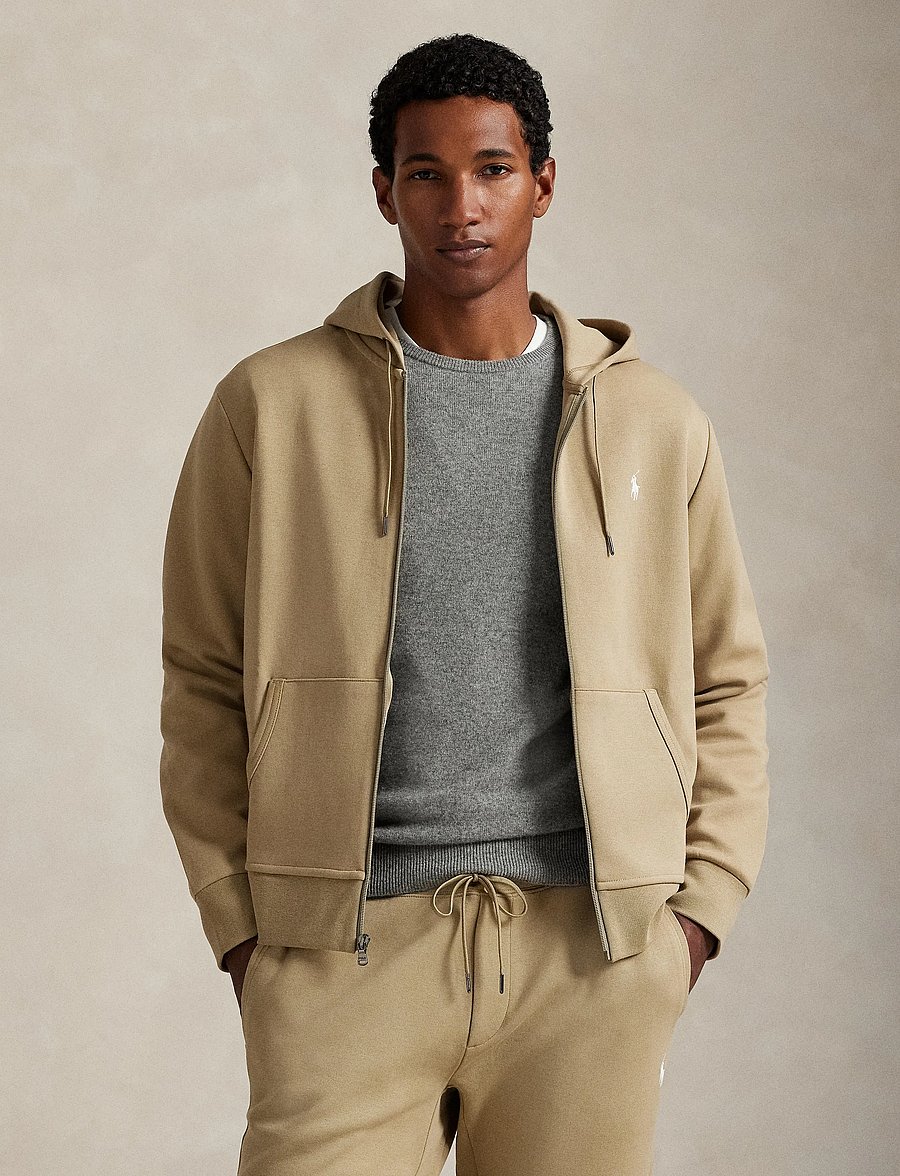 Polo Ralph Lauren - Double-Knit Full-Zip Hoodie - kapuzenpullover - surrey tan/c1730 - 3
