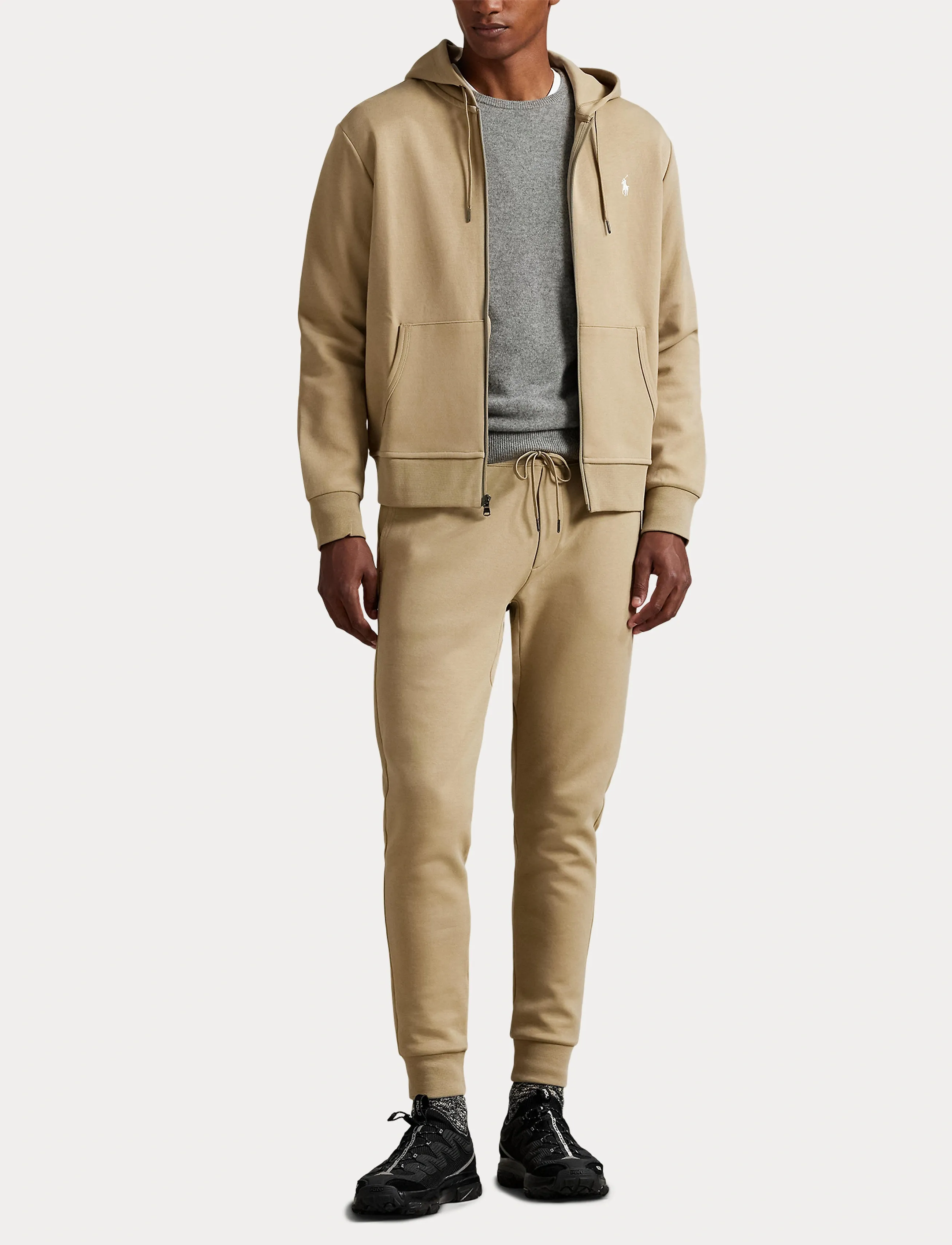 Polo Ralph Lauren - Double-Knit Full-Zip Hoodie - kapuzenpullover - surrey tan/c1730 - 4