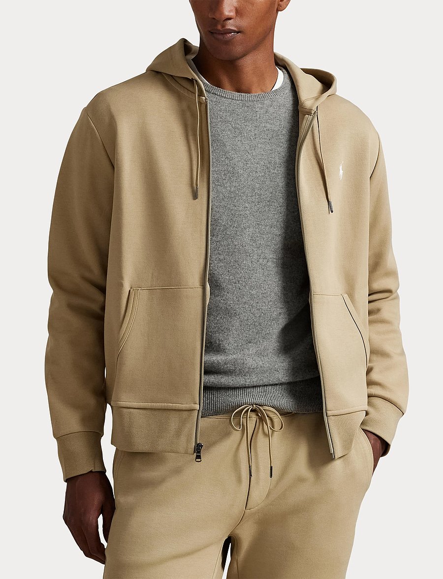Polo Ralph Lauren - Double-Knit Full-Zip Hoodie - kapuzenpullover - surrey tan/c1730 - 5