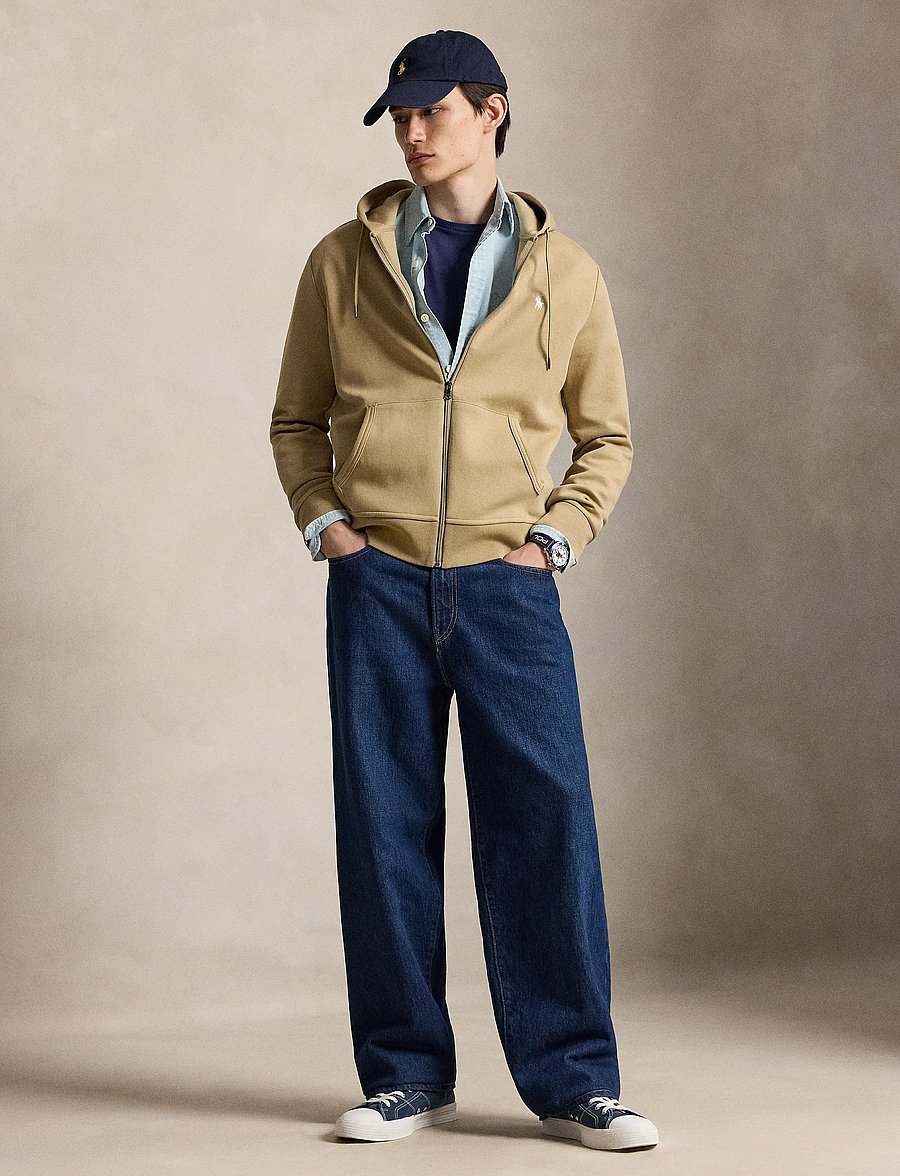 Polo Ralph Lauren - Double-Knit Full-Zip Hoodie - kapuzenpullover - surrey tan/c1730 - 5