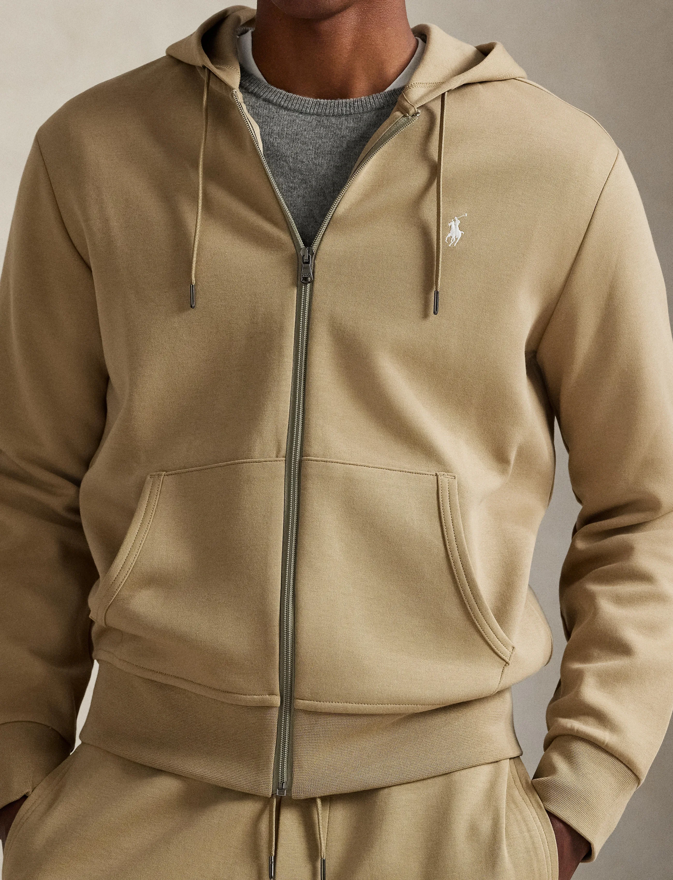 Polo Ralph Lauren Double-Knit Full-Zip Hoodie herr – bild 9