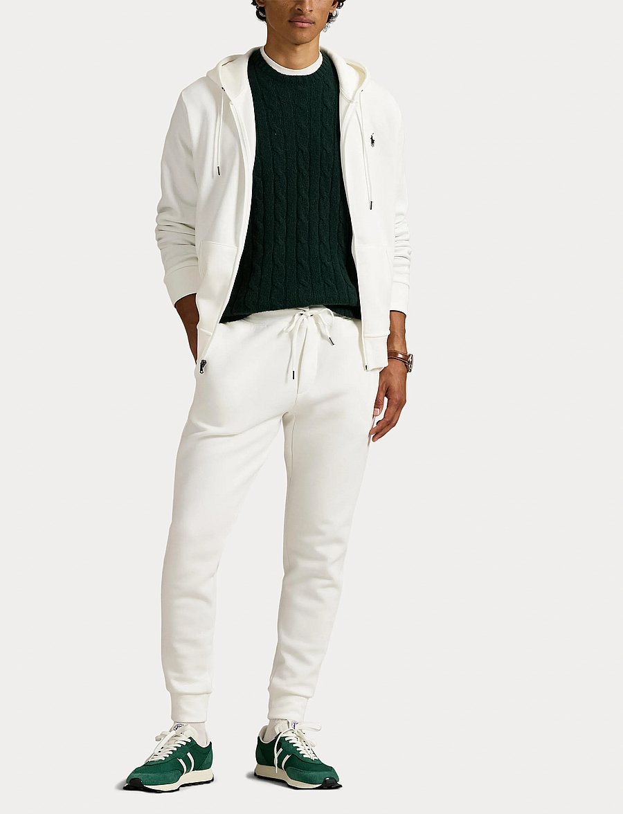 Polo Ralph Lauren - 30/1 DOUBLE KNT CVC-LSL-KNT - sweats à capuche - white/c9760 - 4