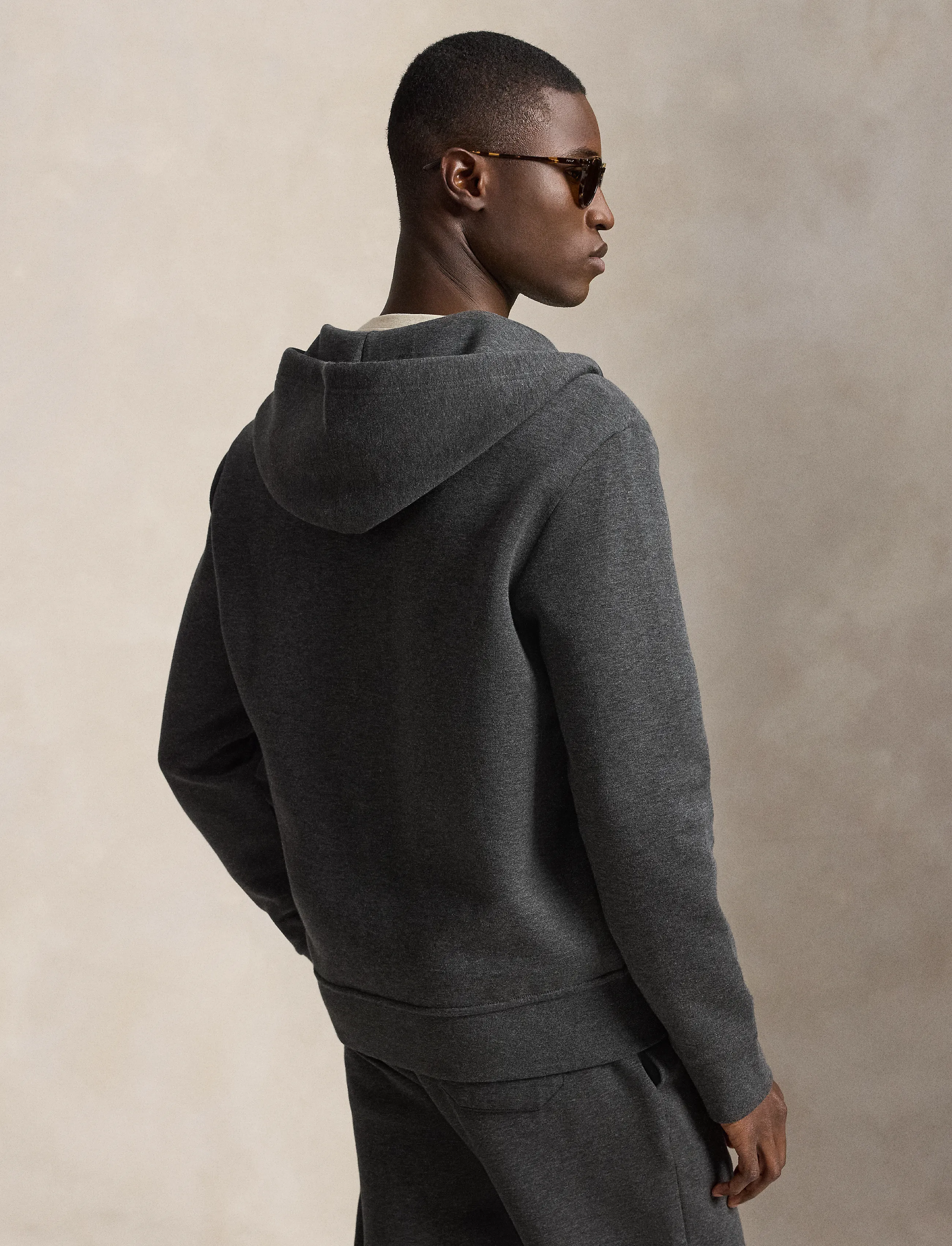 Polo Ralph Lauren - Double-Knit Full-Zip Hoodie - hoodies - windsor heather/c - 3