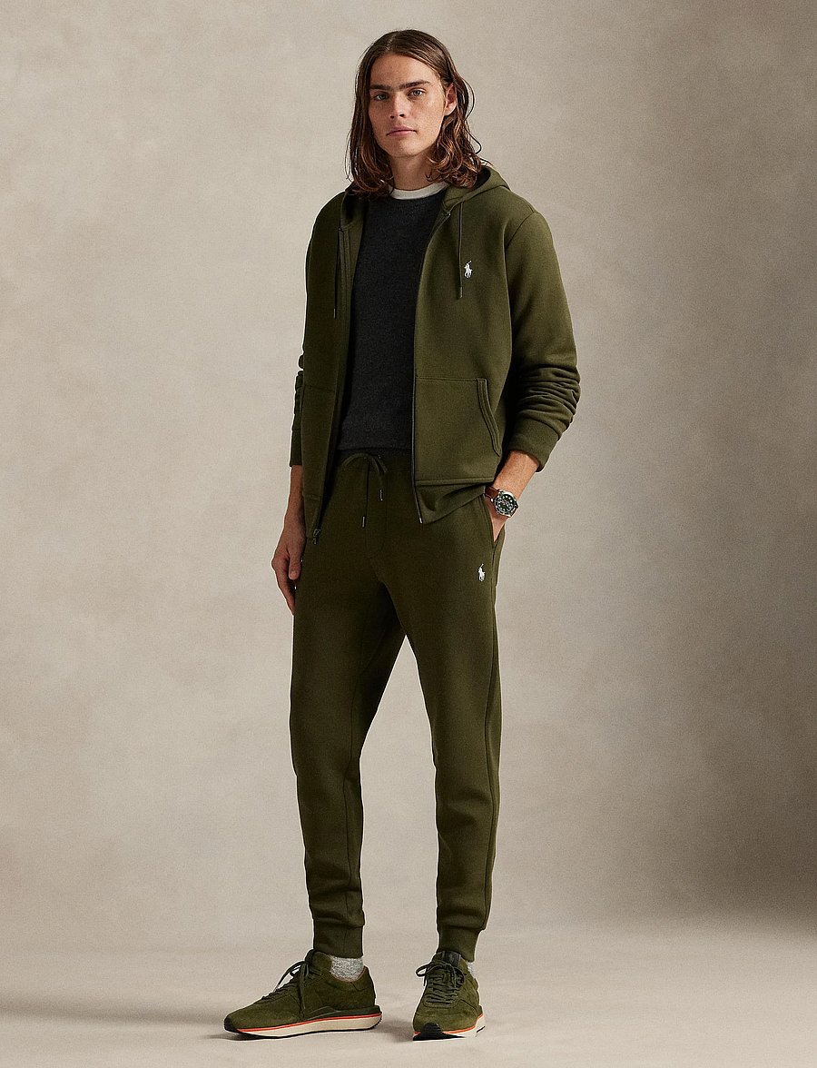 Polo Ralph Lauren - 30/1 DOUBLE KNT CVC-PNT - nach anlass kaufen - company olive/c17 - 3