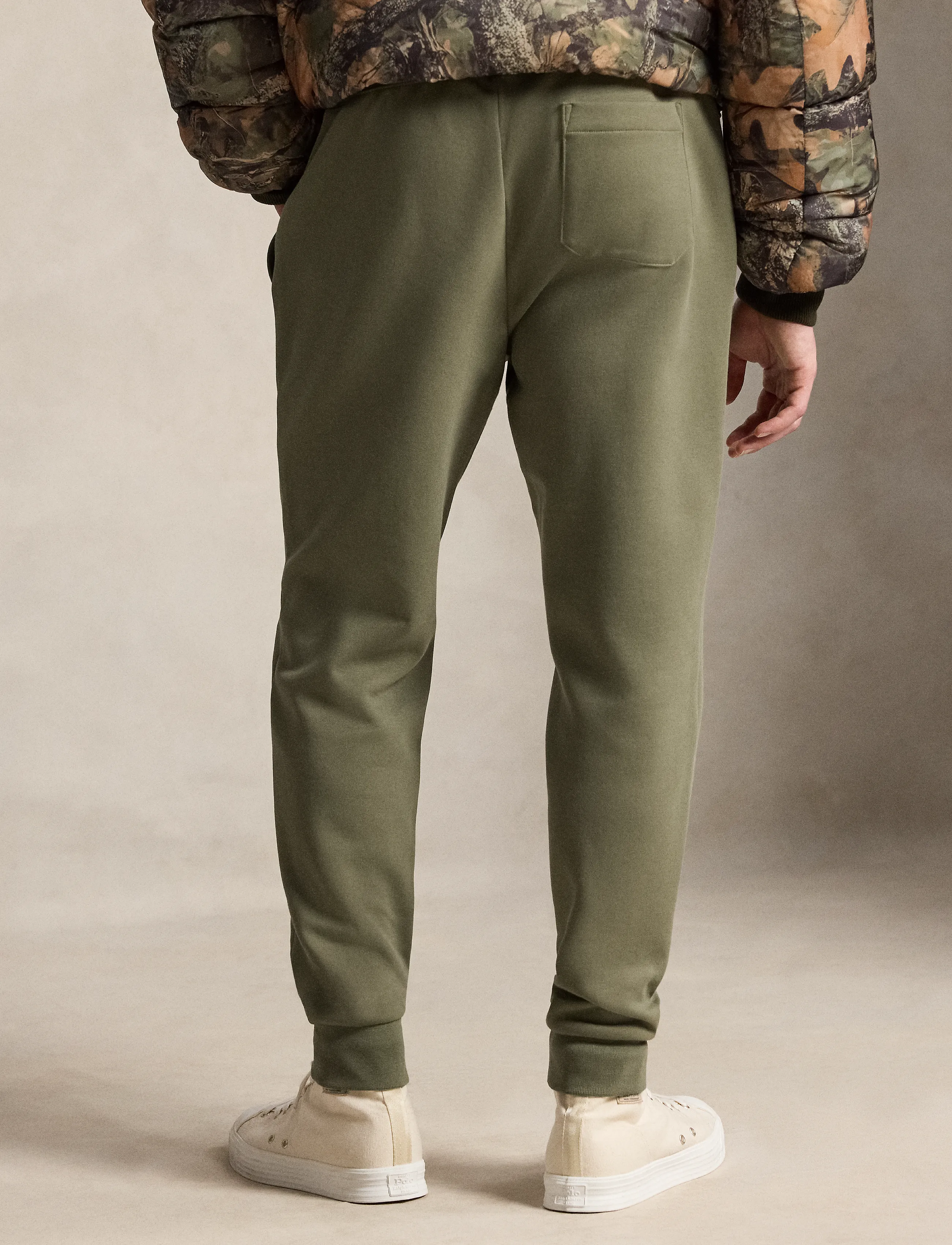 Polo Ralph Lauren - Double-Knit Jogger Pant - shoppa efter tillfälle - cruise olive/c173 - 2