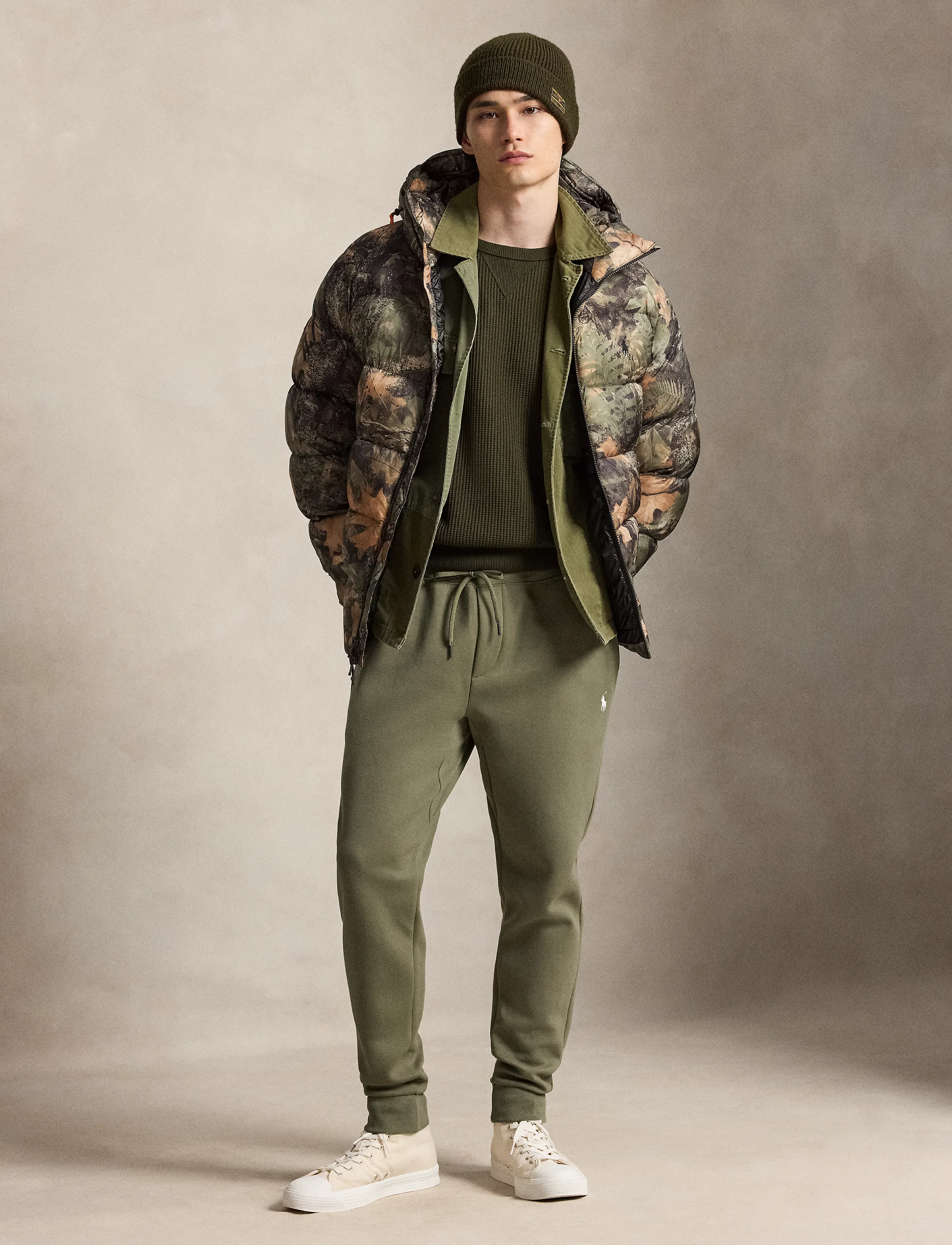 Polo Ralph Lauren - Double-Knit Jogger Pant - shoppa efter tillfälle - cruise olive/c173 - 4