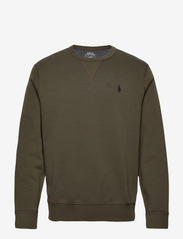 Marled Double-Knit Sweatshirt - COMPANY OLIVE/C97