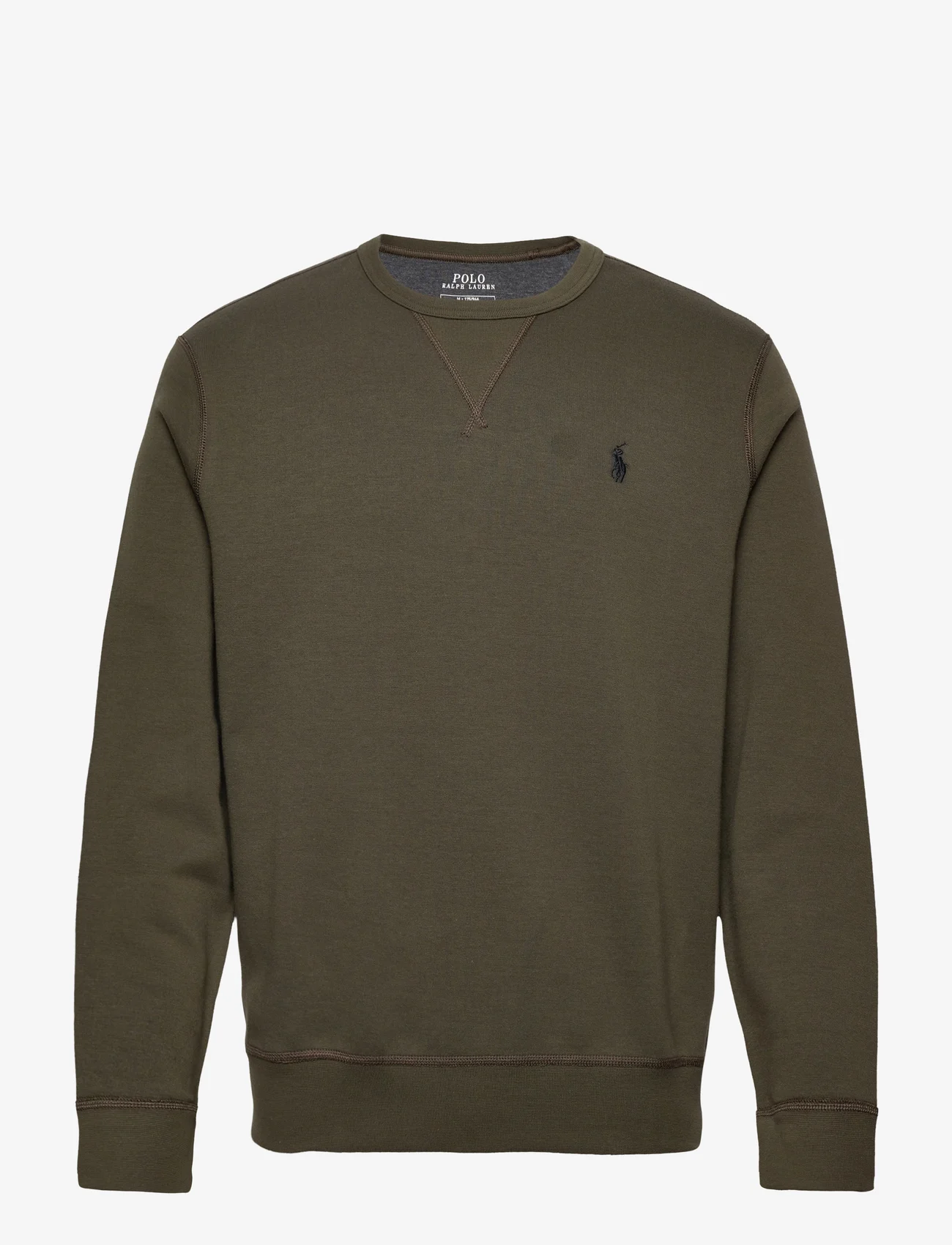 Polo Ralph Lauren - Marled Double-Knit Sweatshirt - dressipluusid - company olive/c97 - 0