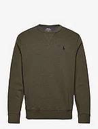 Marled Double-Knit Sweatshirt - COMPANY OLIVE/C97