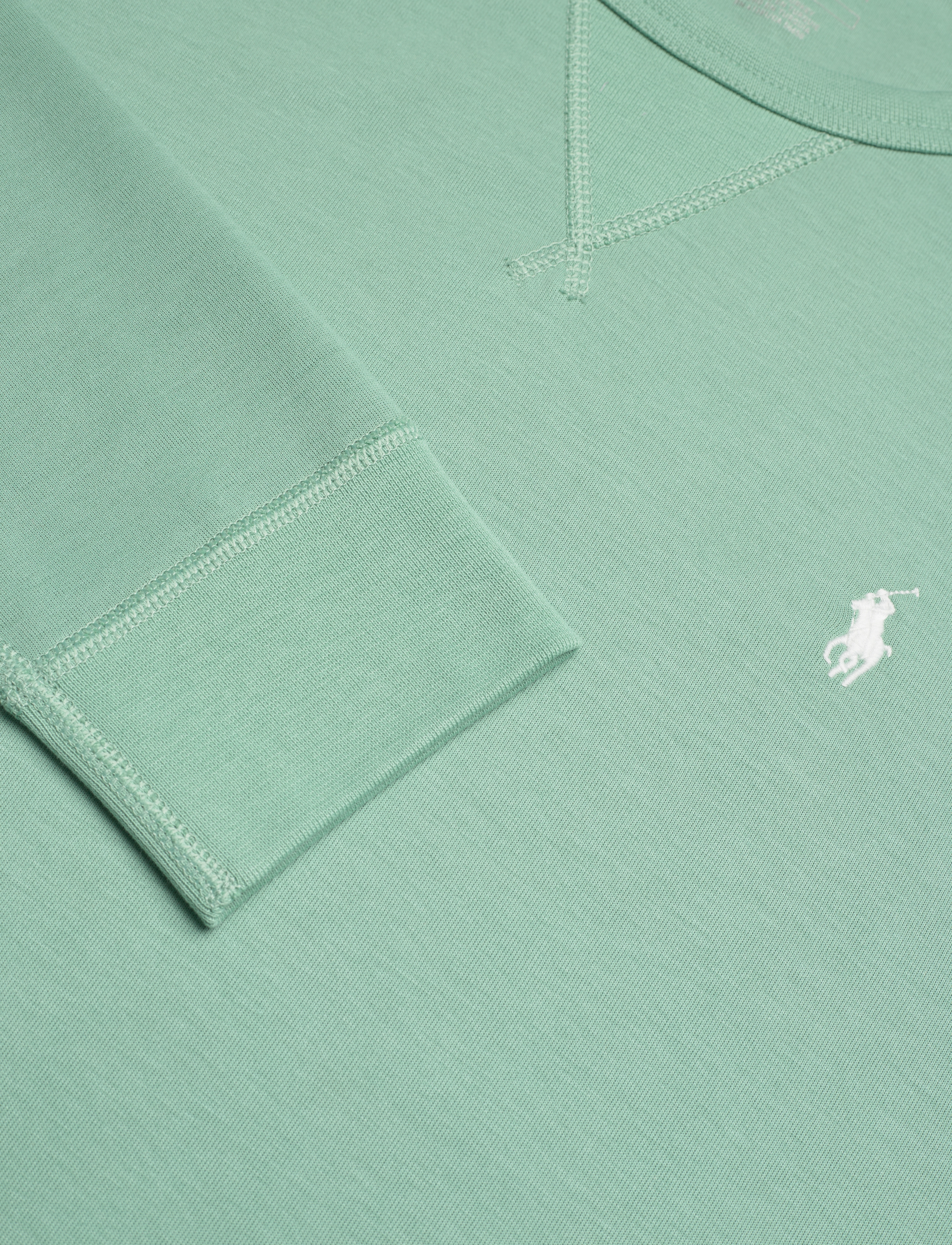 Polo Ralph Lauren - Marled Double-Knit Sweatshirt - essex green - 2