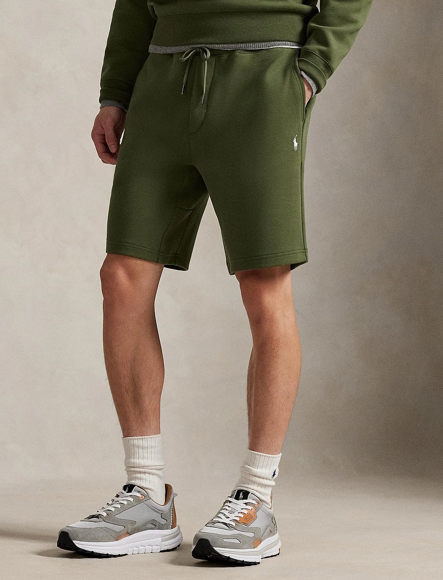 Polo Ralph Lauren - 9-Inch Double-Knit Short - sweatshorts - supply olive/c173 - 0