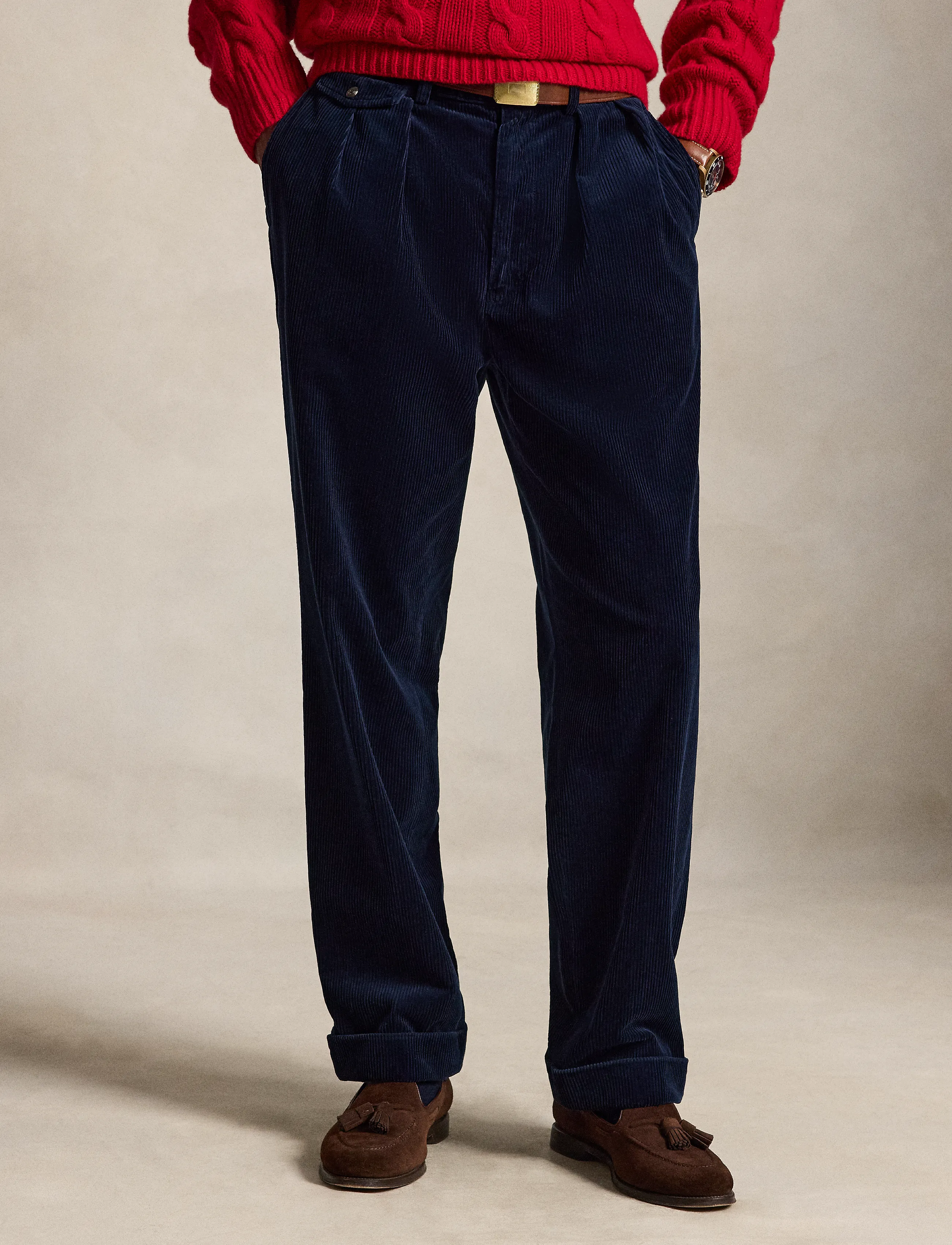 Polo Ralph Lauren Whitman Relaxed Fit Corduroy Pant - Kleidung - AVIATOR NAVY / navy