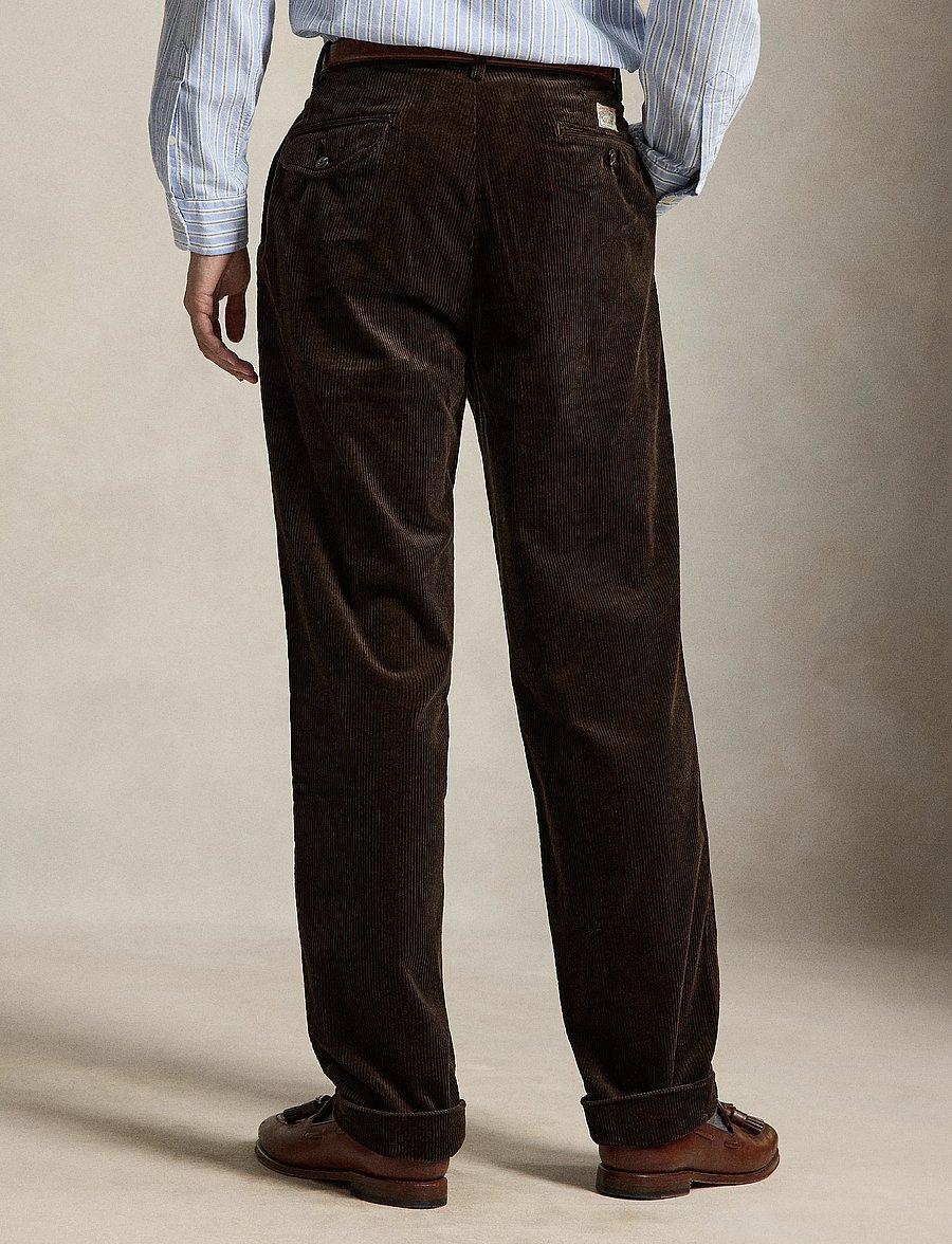 Polo Ralph Lauren - Whitman Relaxed Fit Corduroy Pant - casual trousers - dark beech - 3