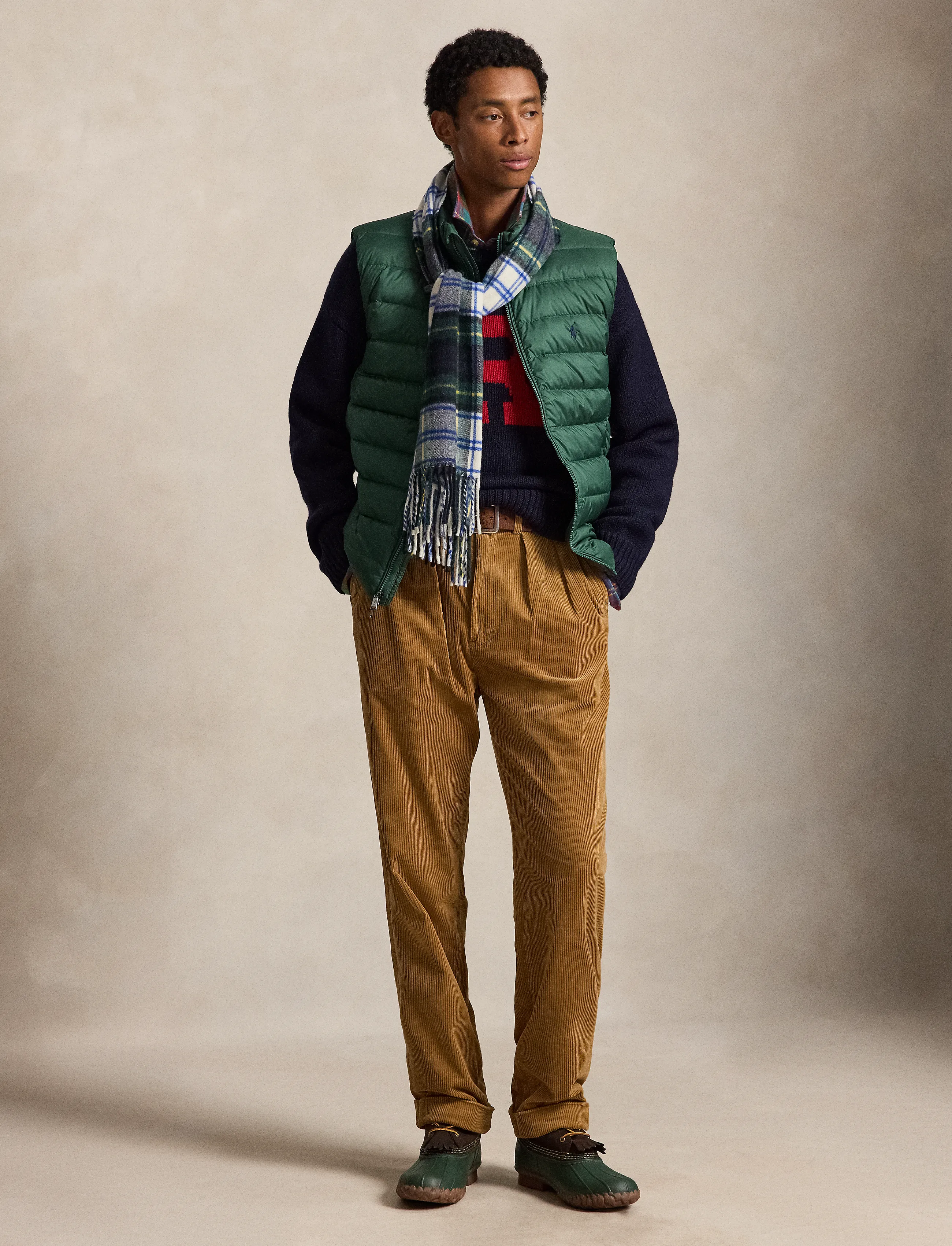 Polo Ralph Lauren Whitman Relaxed Fit Corduroy Pant - Hosen - GOLDEN BROWN / brown
