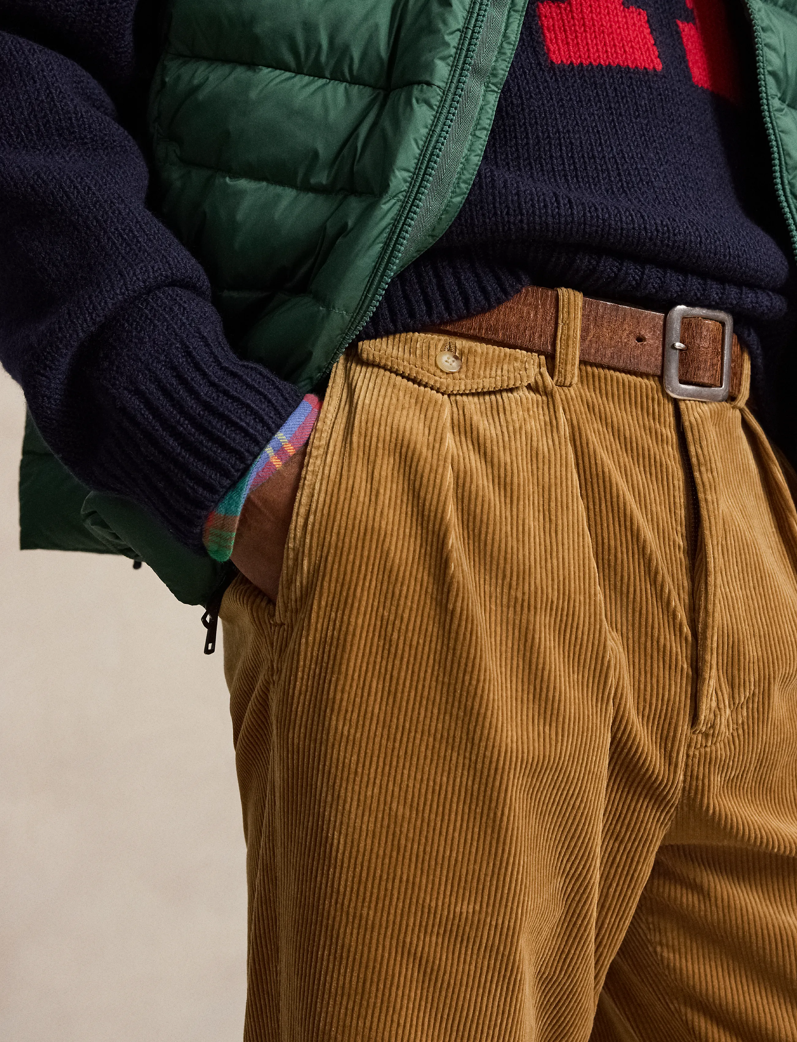 Polo Ralph Lauren - Whitman Relaxed Fit Corduroy Pant - casual - golden brown - 3
