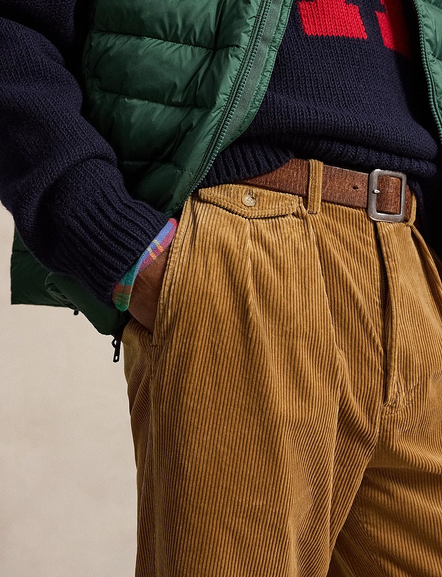 Polo Ralph Lauren - Whitman Relaxed Fit Corduroy Pant - casual - golden brown - 3
