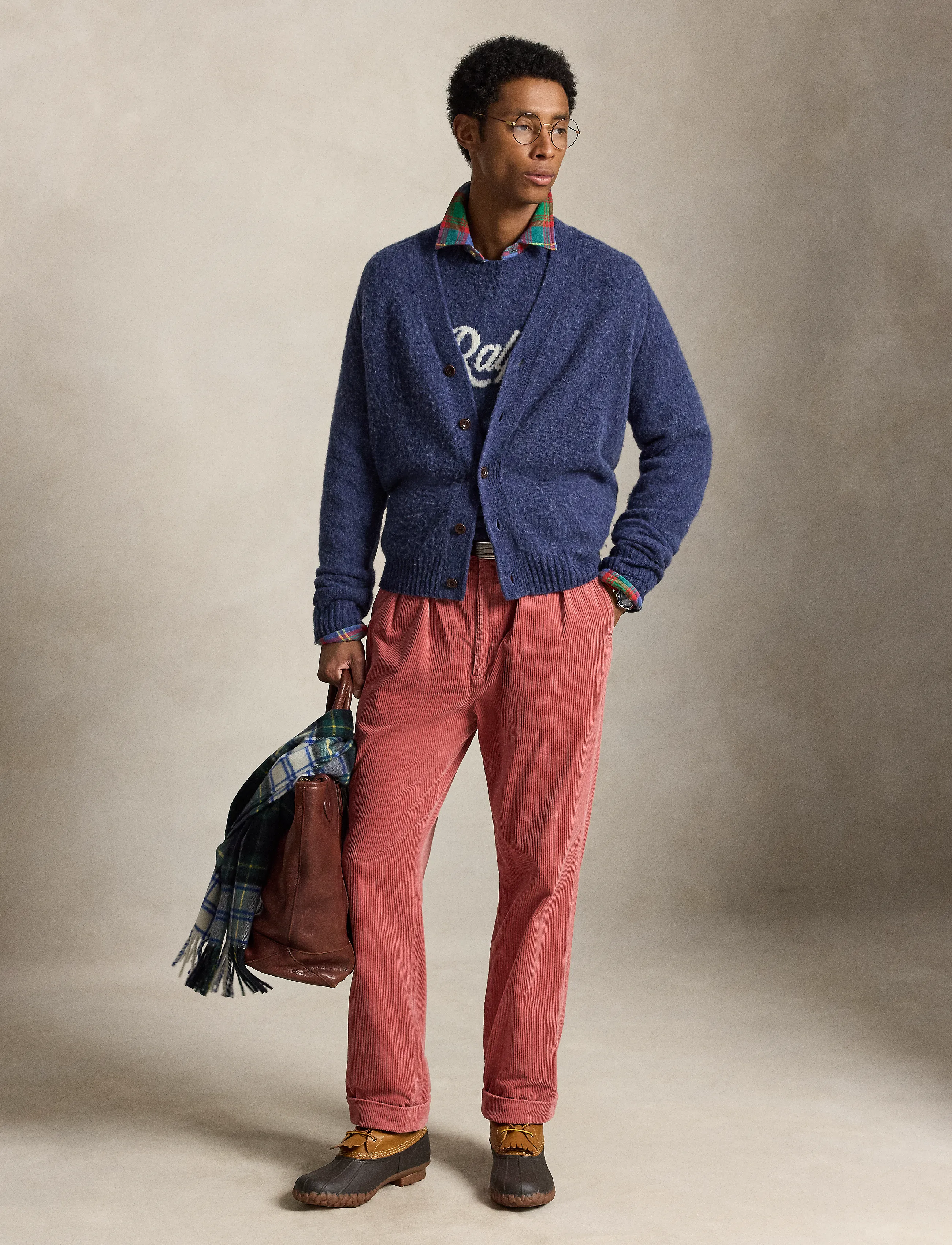 Polo Ralph Lauren Whitman Relaxed Fit Corduroy Pant - Bukser - LITCHFIELD ROSE / pink/rose