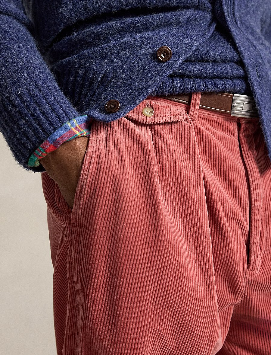 Polo Ralph Lauren - Whitman Relaxed Fit Corduroy Pant - casual - litchfield rose - 4