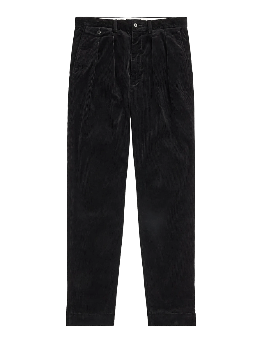 Polo Ralph Lauren - 42/2 8W CORDUROY-RFWHITMANP - polo black - 1