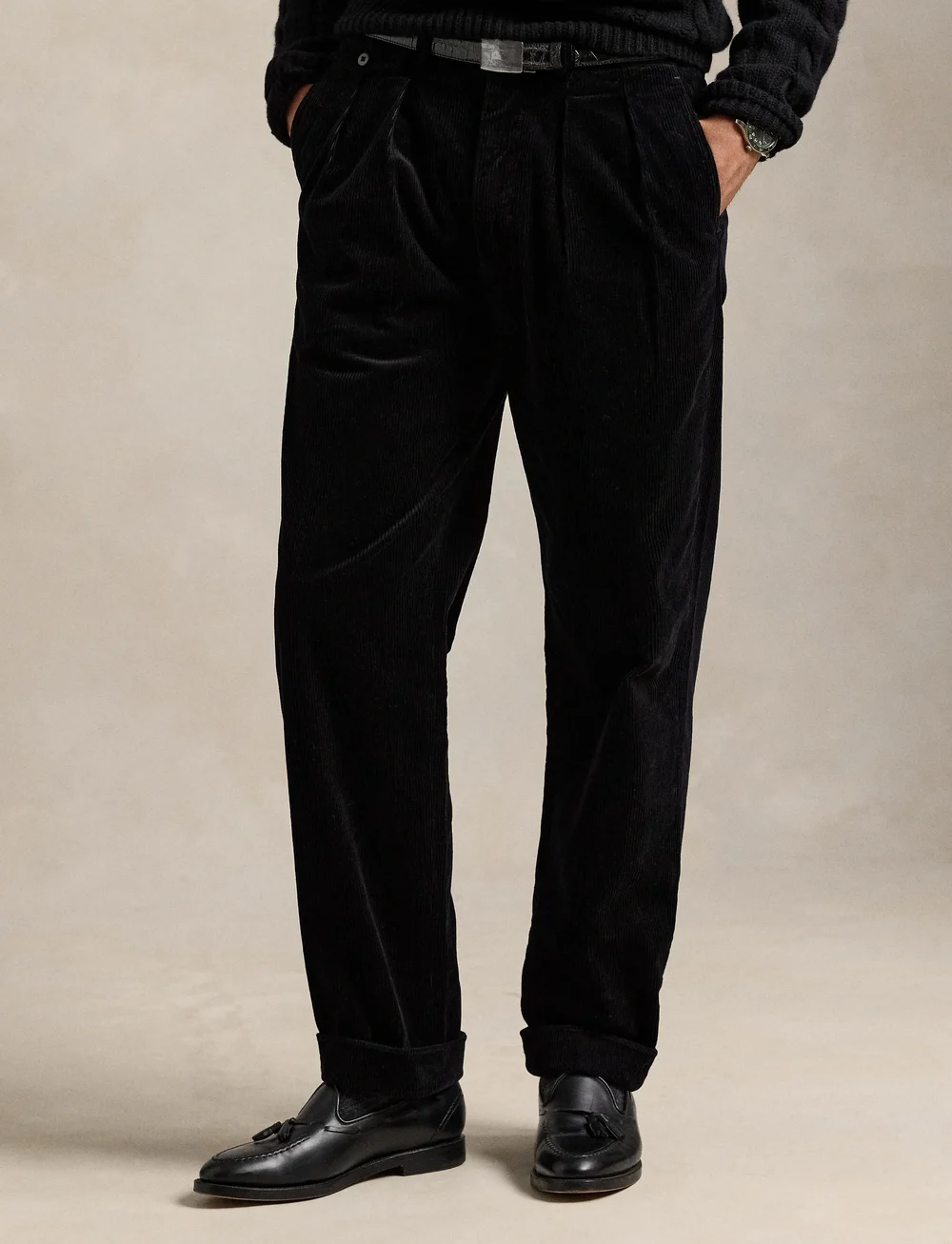Polo Ralph Lauren - Whitman Relaxed Fit Corduroy Pant - casual - polo black - 0