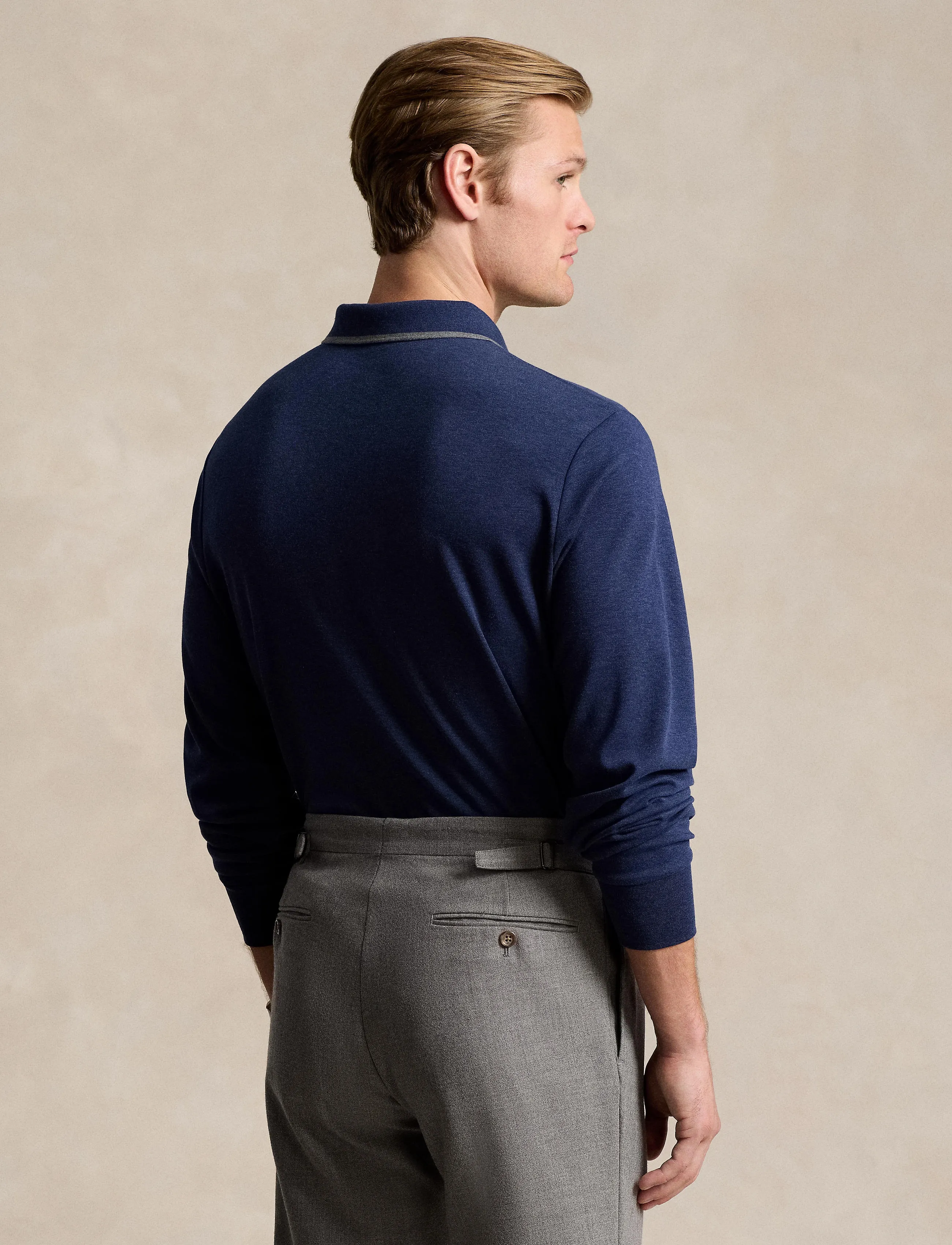 Polo Ralph Lauren - Custom Slim Fit Soft Cotton Polo Shirt - spring navy heath - 2