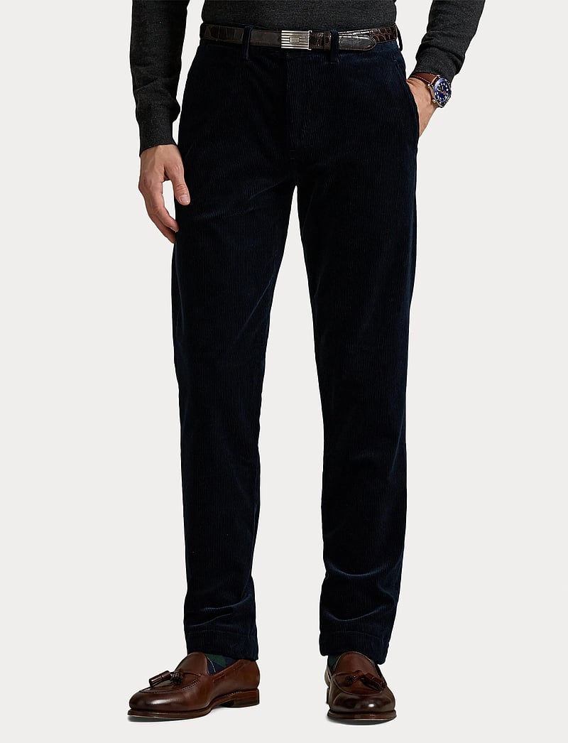 Polo Ralph Lauren - Stretch Straight Fit Corduroy Pant - casual byxor - aviator navy - 5