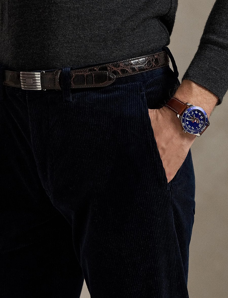 Polo Ralph Lauren - Bedford Straight Fit Corduroy Pant - freizeithosen - aviator navy - 5