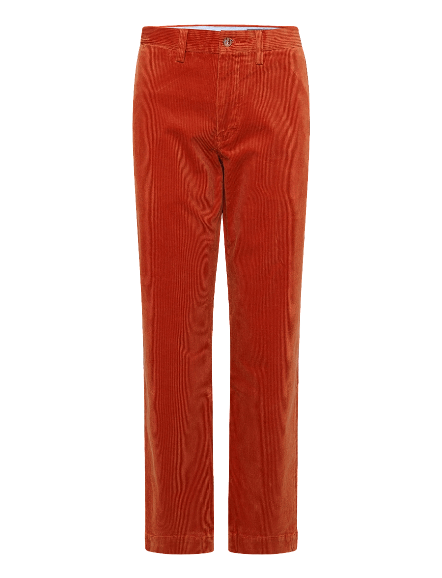 Polo Ralph Lauren - Straight Fit Stretch Corduroy Pant - casual byxor - charles orange - 1
