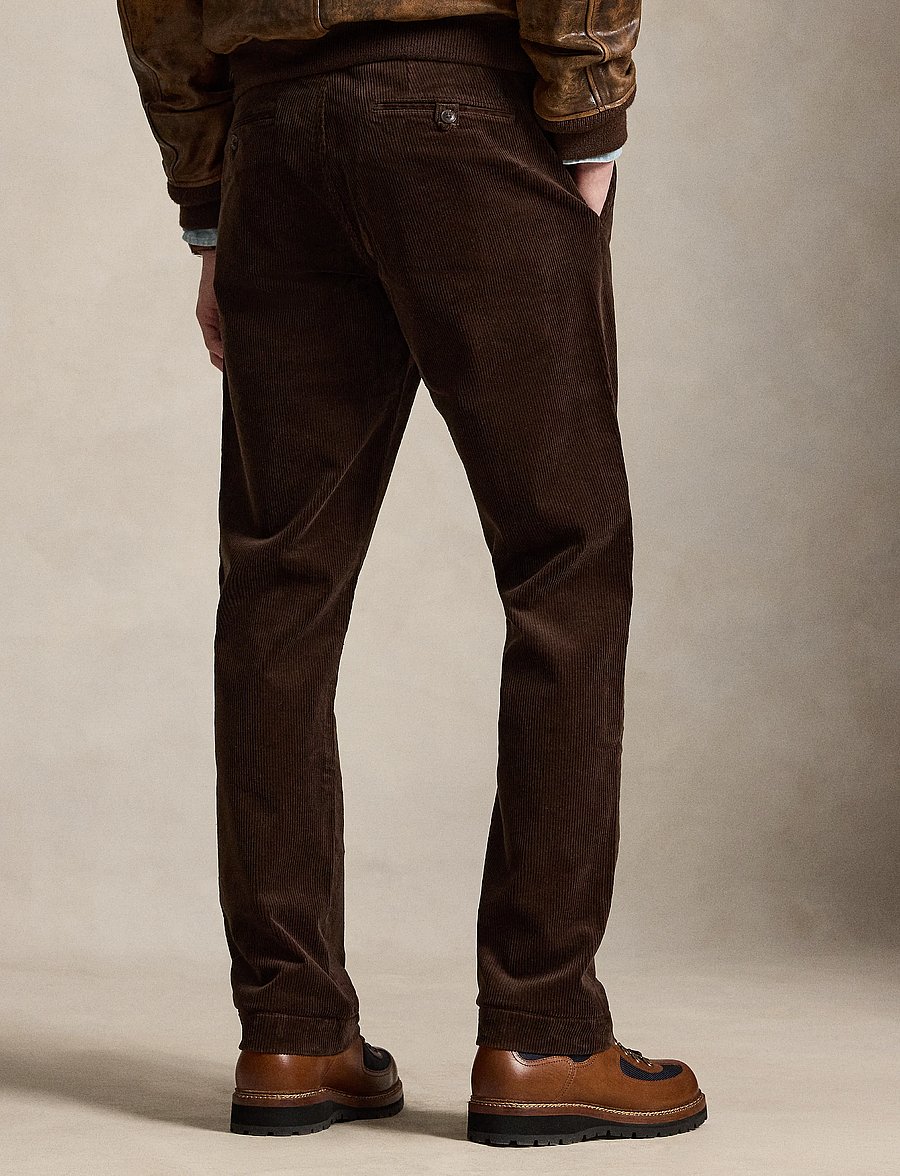 Polo Ralph Lauren - Straight Fit Stretch Corduroy Pant - casual byxor - dark beech - 3