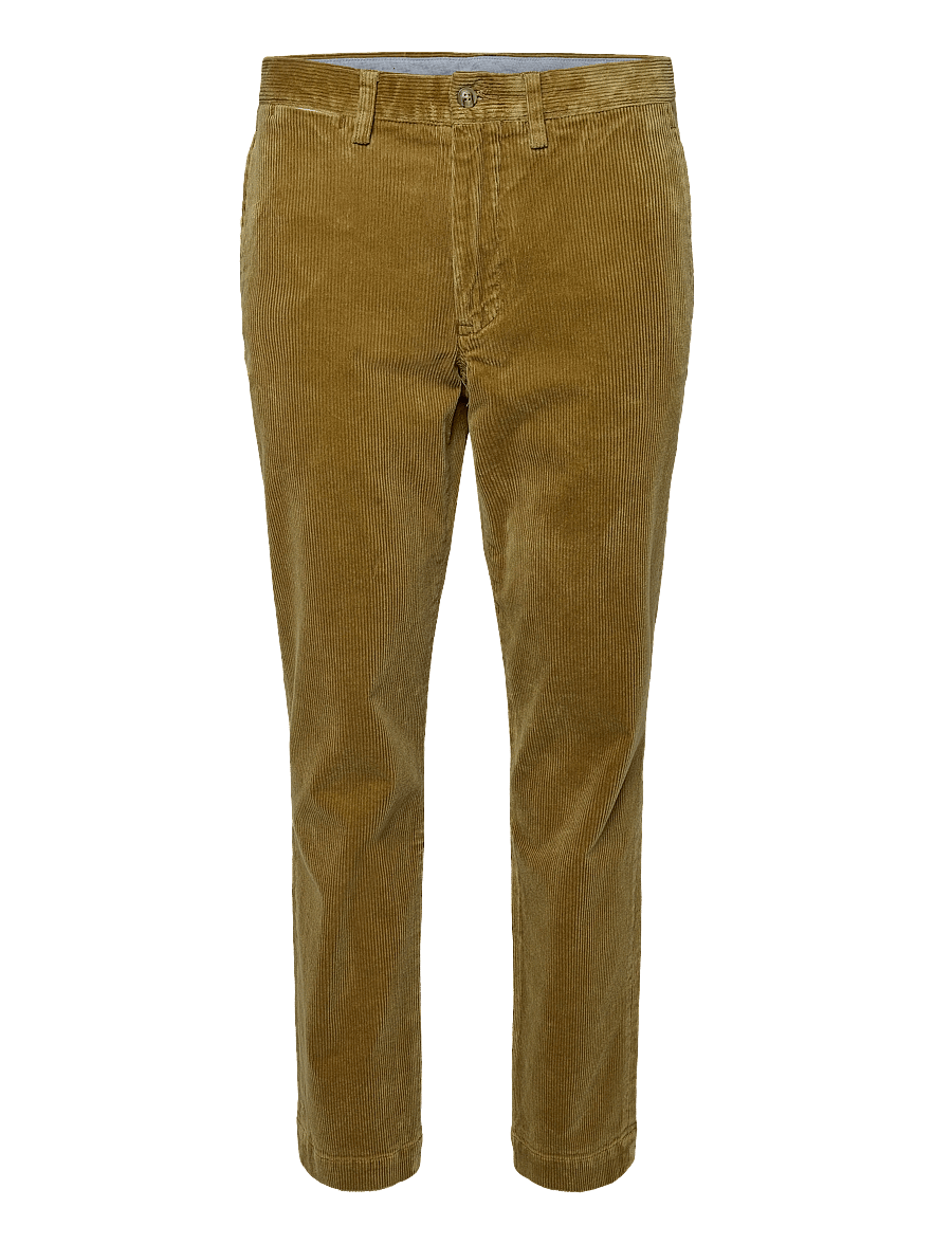 Polo Ralph Lauren - Straight Fit Stretch Corduroy Pant - casual byxor - golden brown - 1