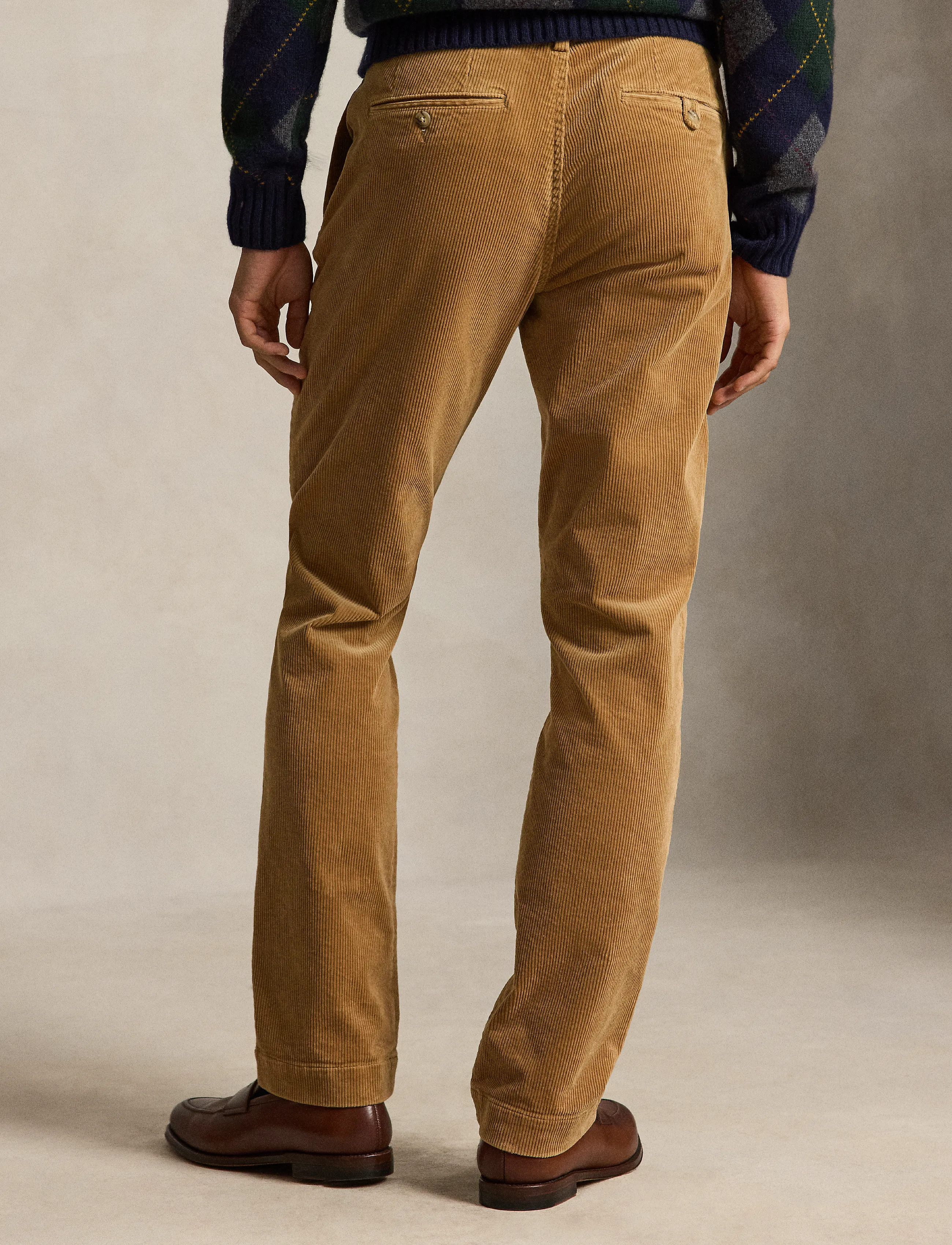 Polo Ralph Lauren - Straight Fit Stretch Corduroy Pant - casual byxor - golden brown - 3