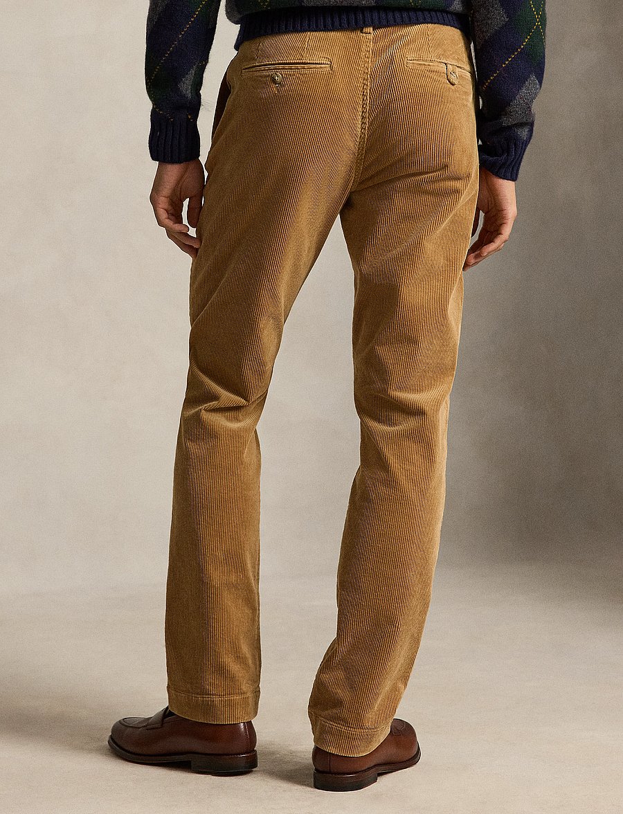 Polo Ralph Lauren - Straight Fit Stretch Corduroy Pant - casual byxor - golden brown - 3