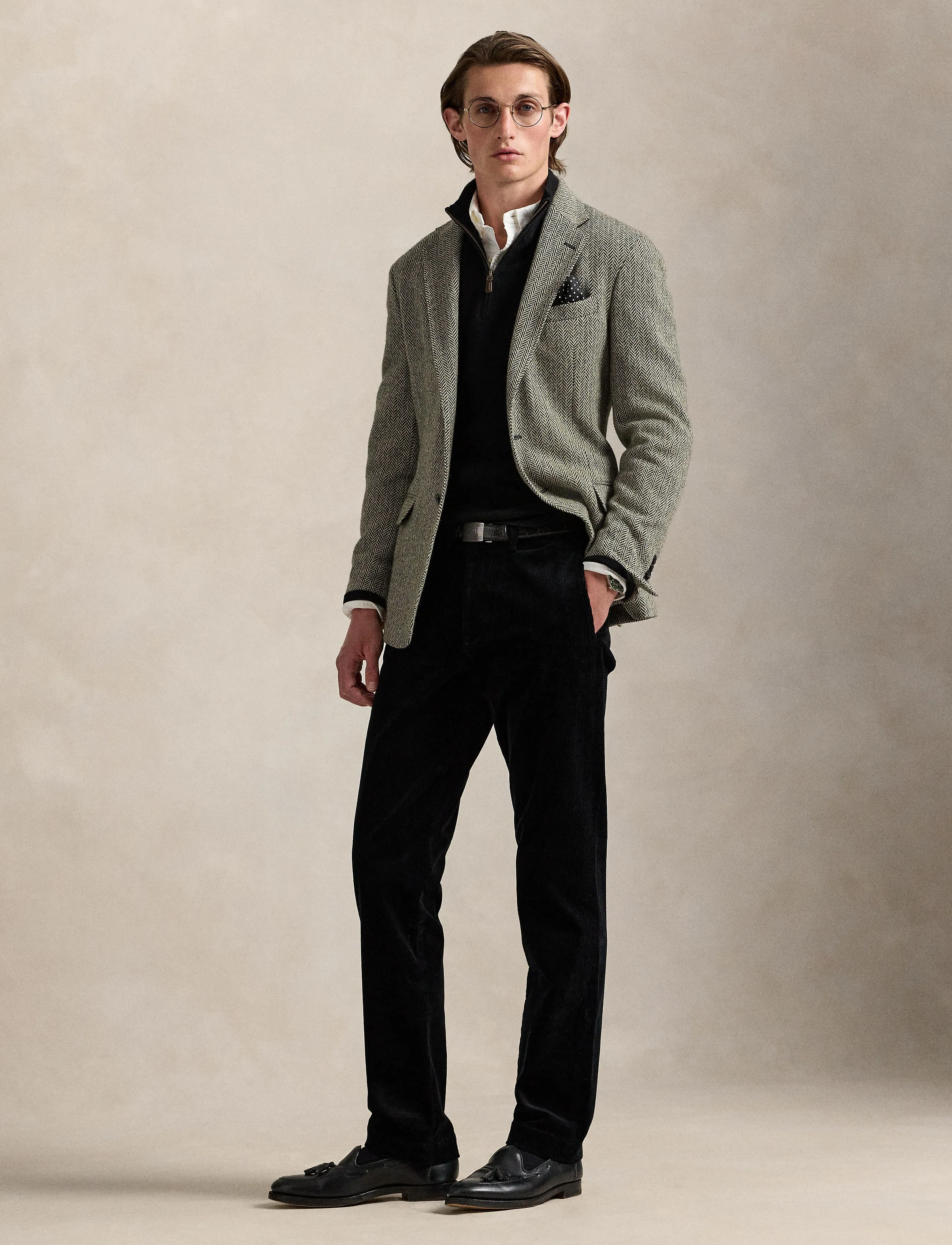 Polo Ralph Lauren - Straight Fit Stretch Corduroy Pant - polo black - 3