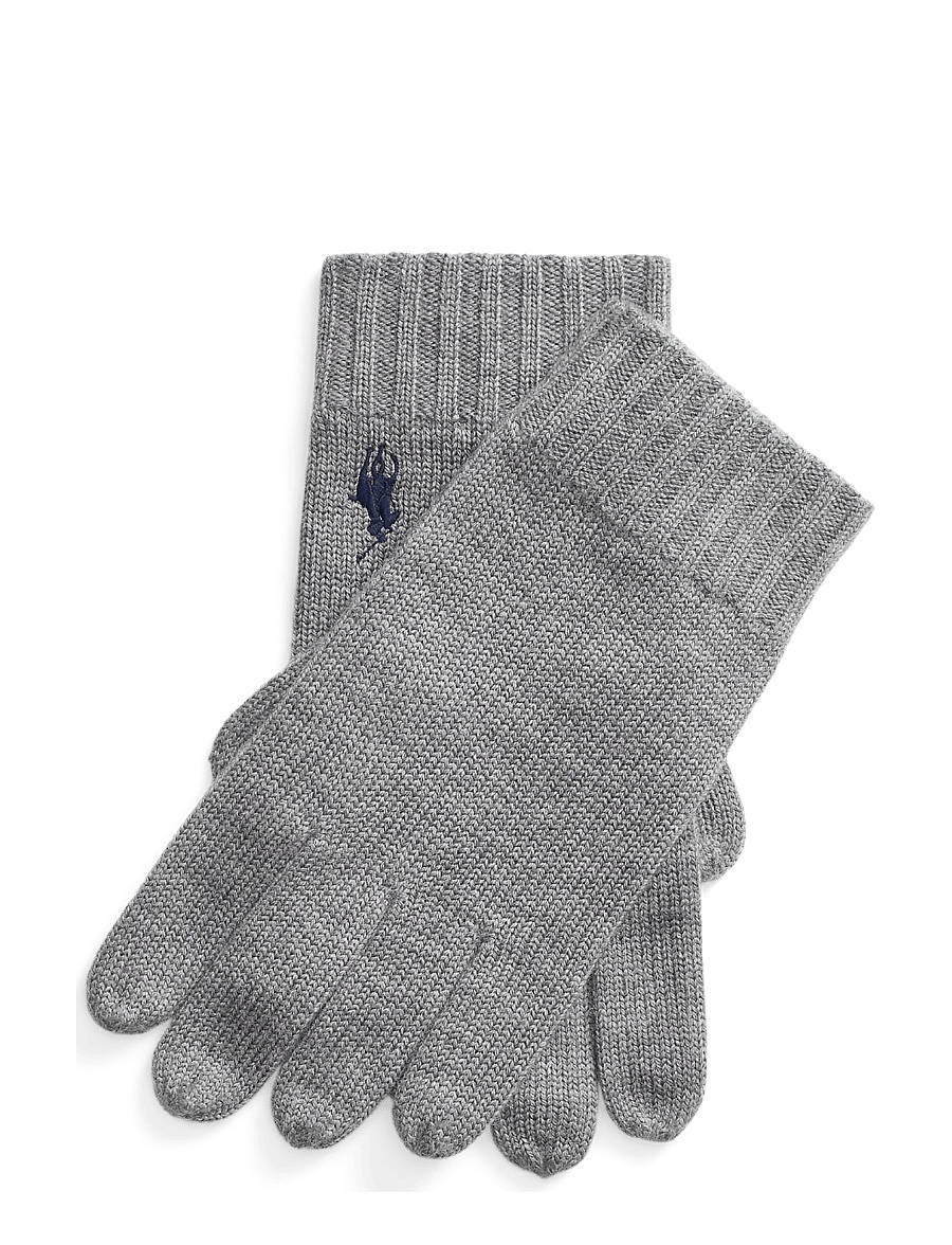 Polo Ralph Lauren - 2/30 MERINO WL RWS-GLV - shop by occasion - fawn grey heather - 0